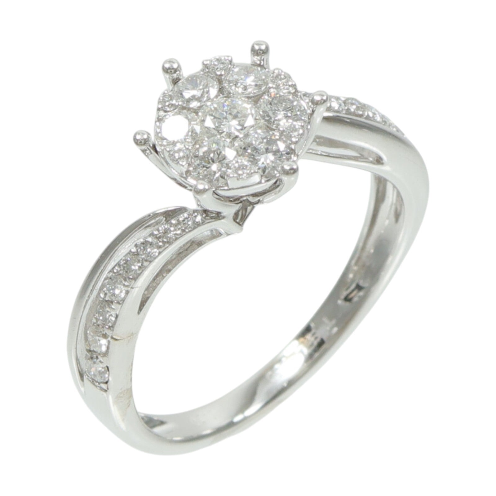 JEWELRY 18K白金Diamond Ring鑽石戒指