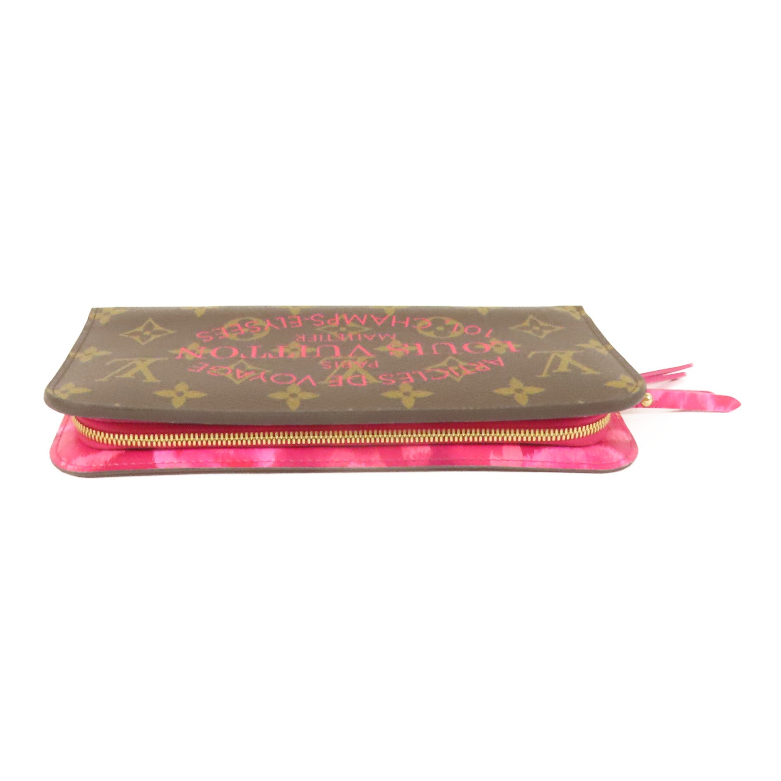 LOUIS VUITTON Monogram Long Wallet金扣長錢包