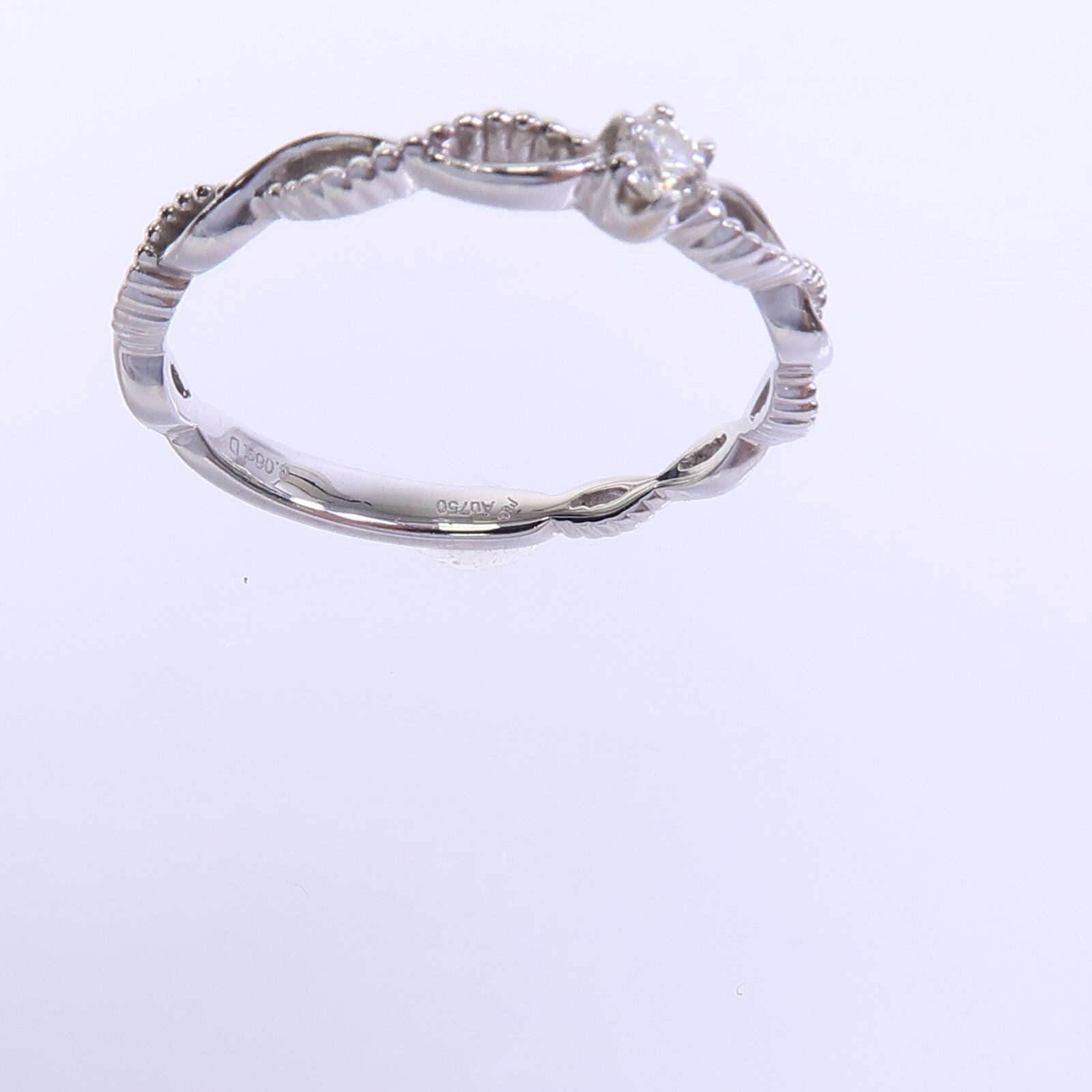 JEWELRY 18K白金Diamond Ring鑽石戒指