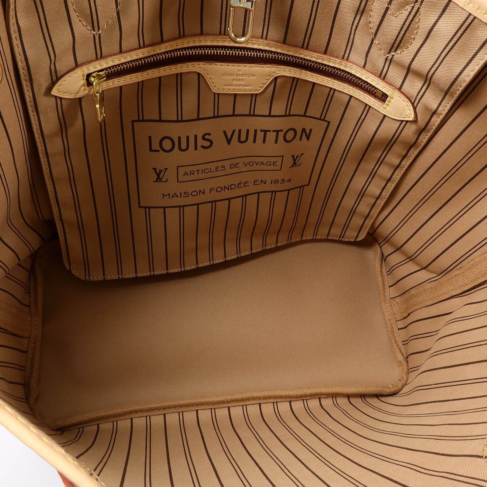 LOUIS VUITTON Monogram Neverfull MM手挽袋