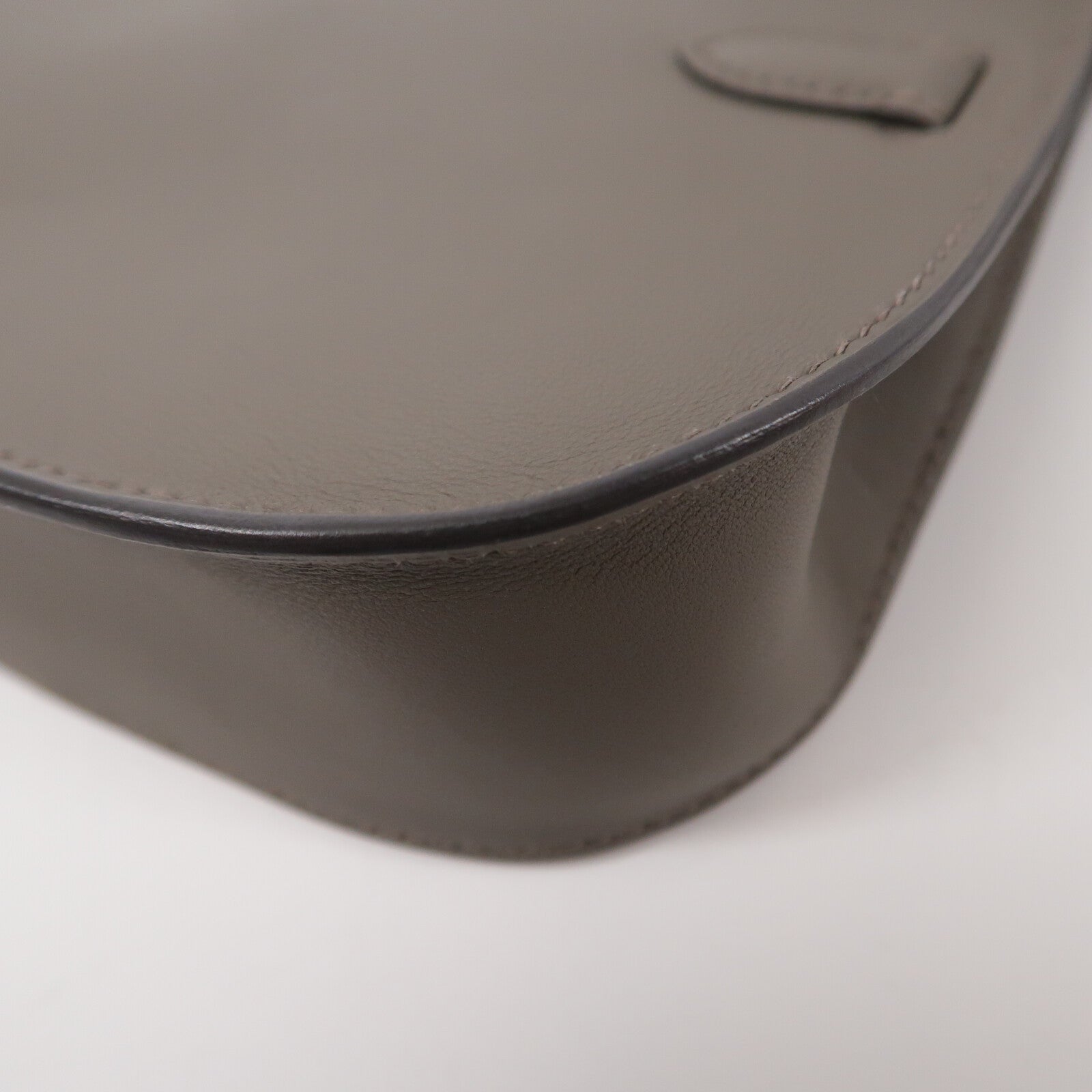 HERMES Swift皮革Mini Jypsiere肩背袋Etain