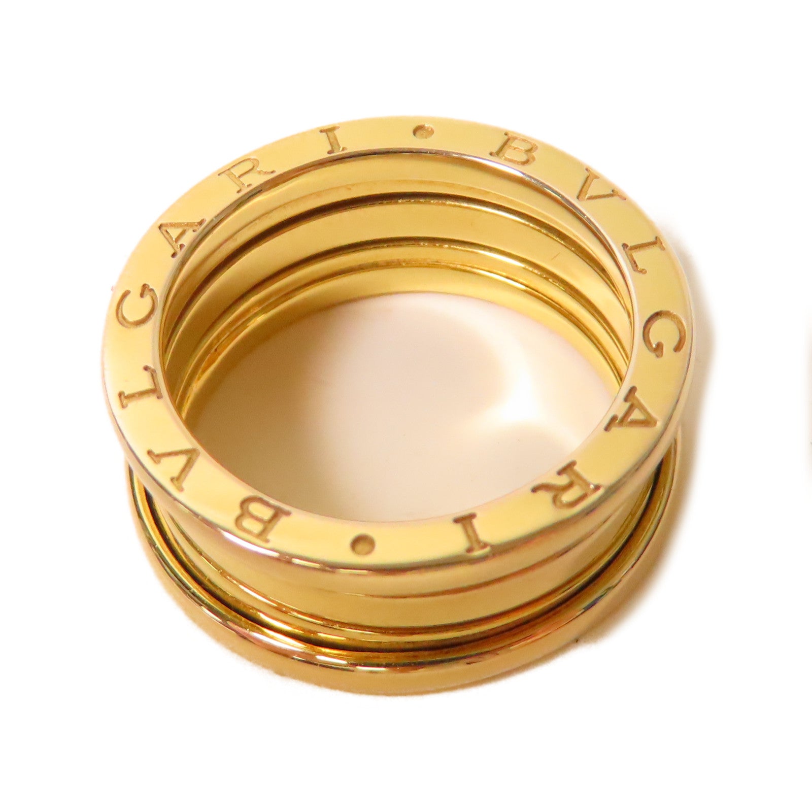 BVLGARI 18K黃金B-zero1戒指US#/BVLGARI#56