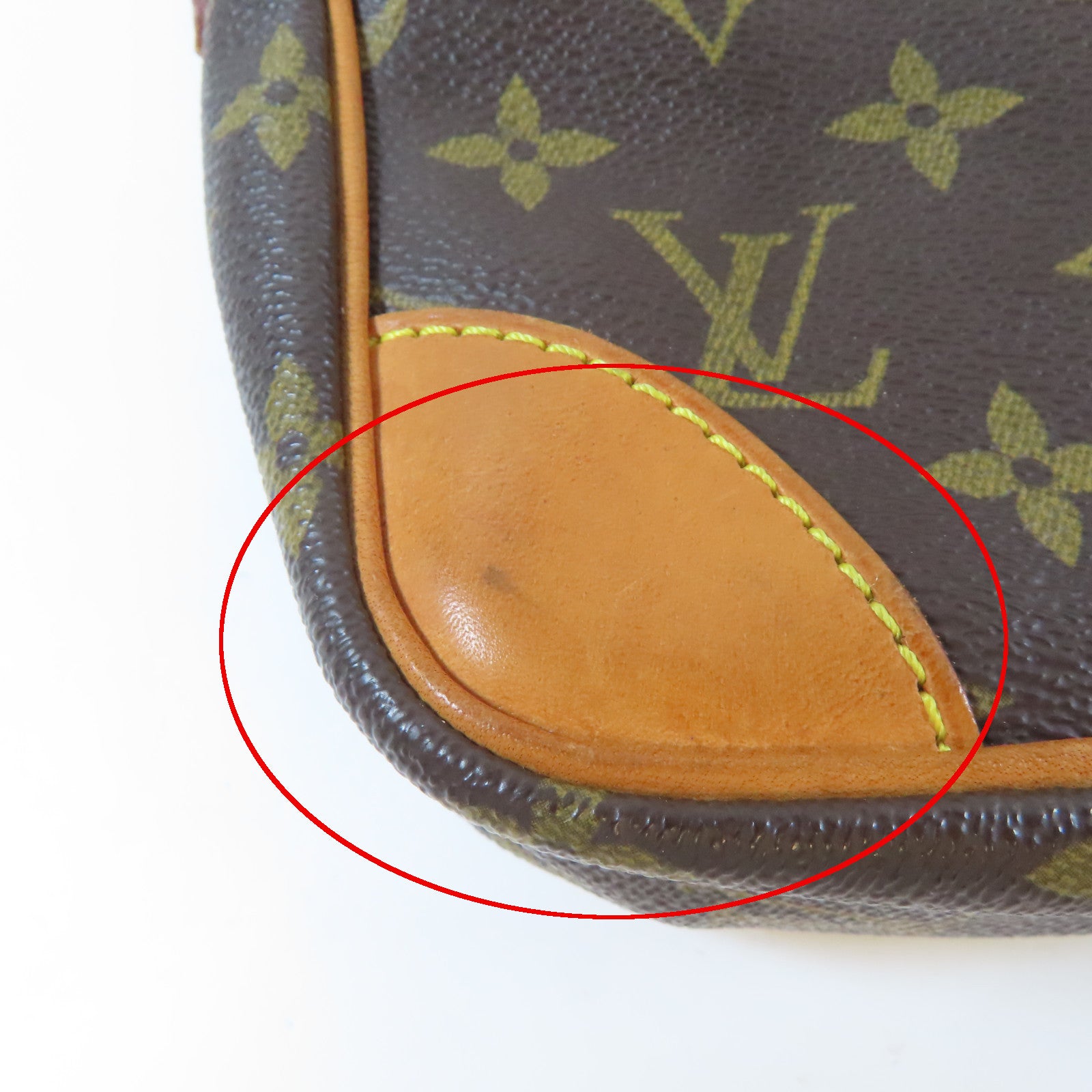 LOUIS VUITTON 【激減優惠】Monogram Danube金扣肩背袋啡色