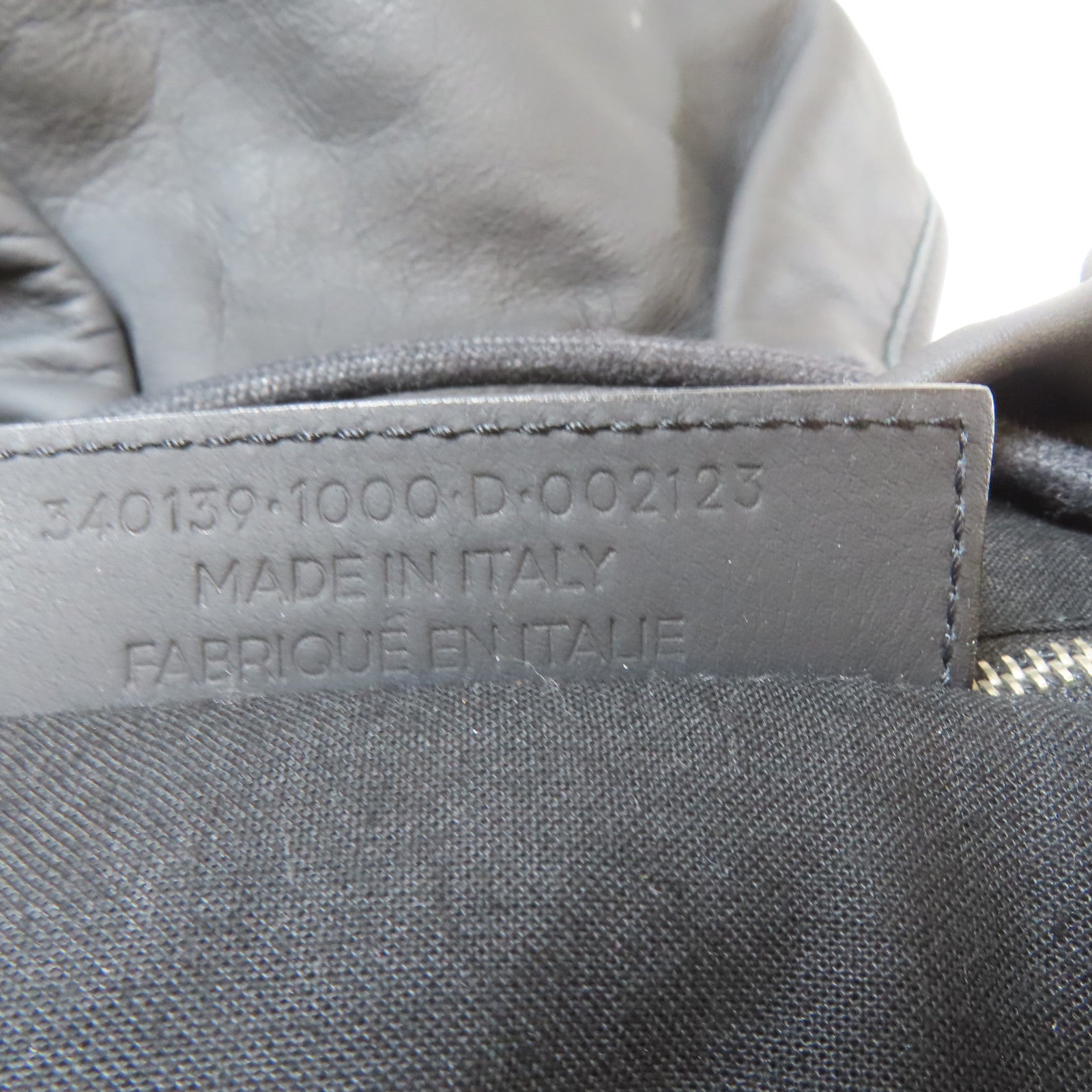 BALENCIAGA 牛皮皮革Rucksack銀扣背包黑色