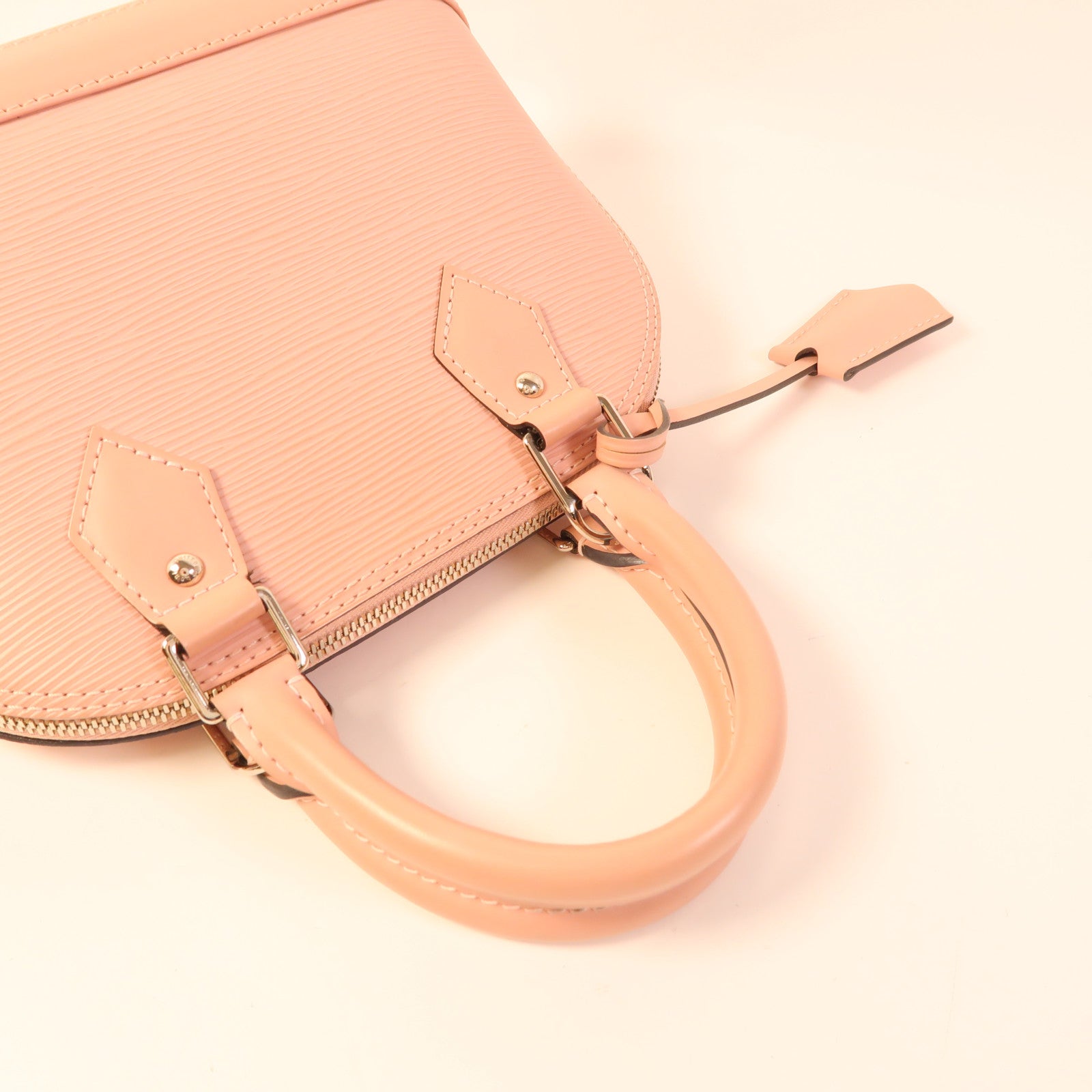 LOUIS VUITTON Epi Alma BB銀扣手挽肩背兩用袋
