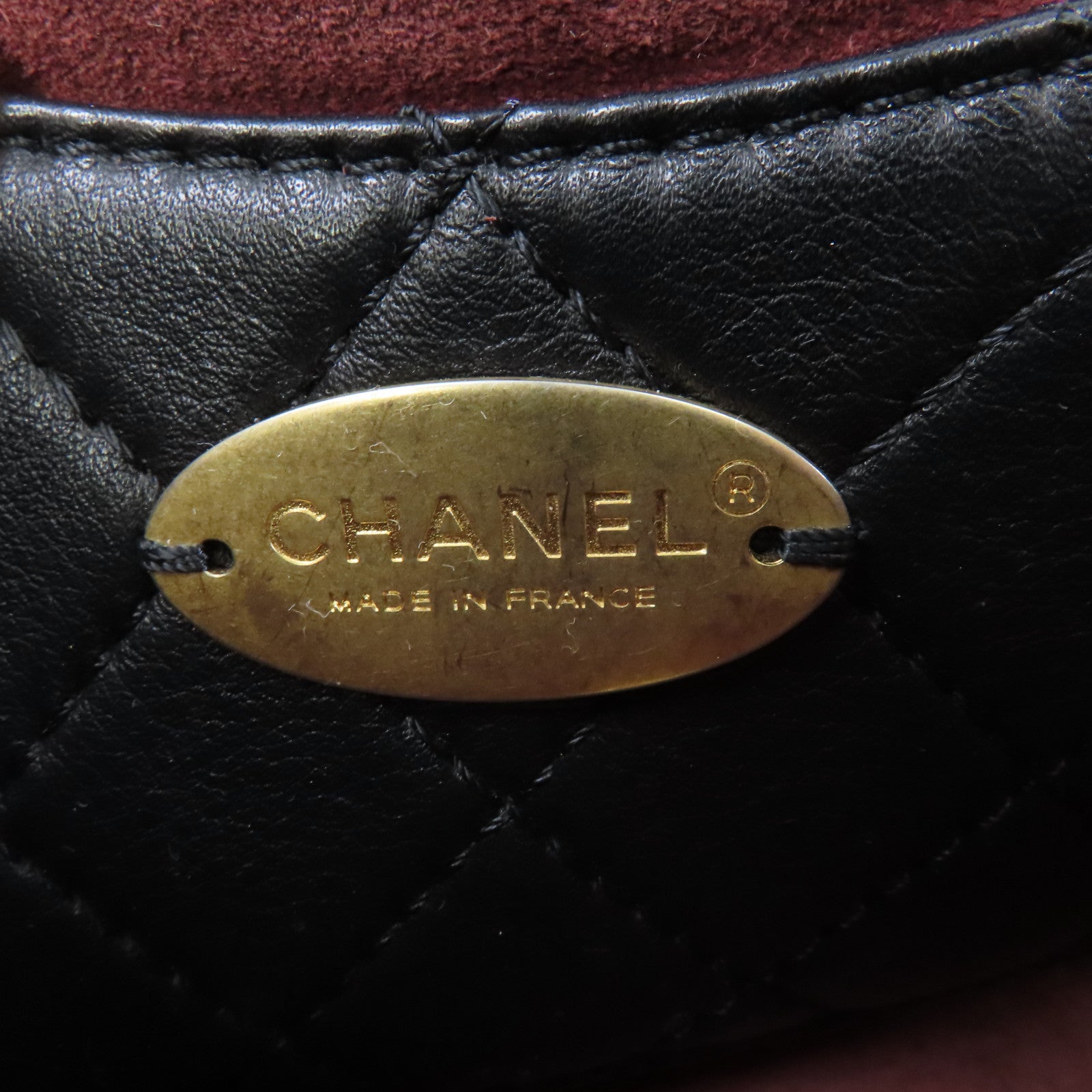 CHANEL 【激減優惠】菱格牛皮皮革Chain Shoulder Bag金扣鏈帶肩背袋黑色