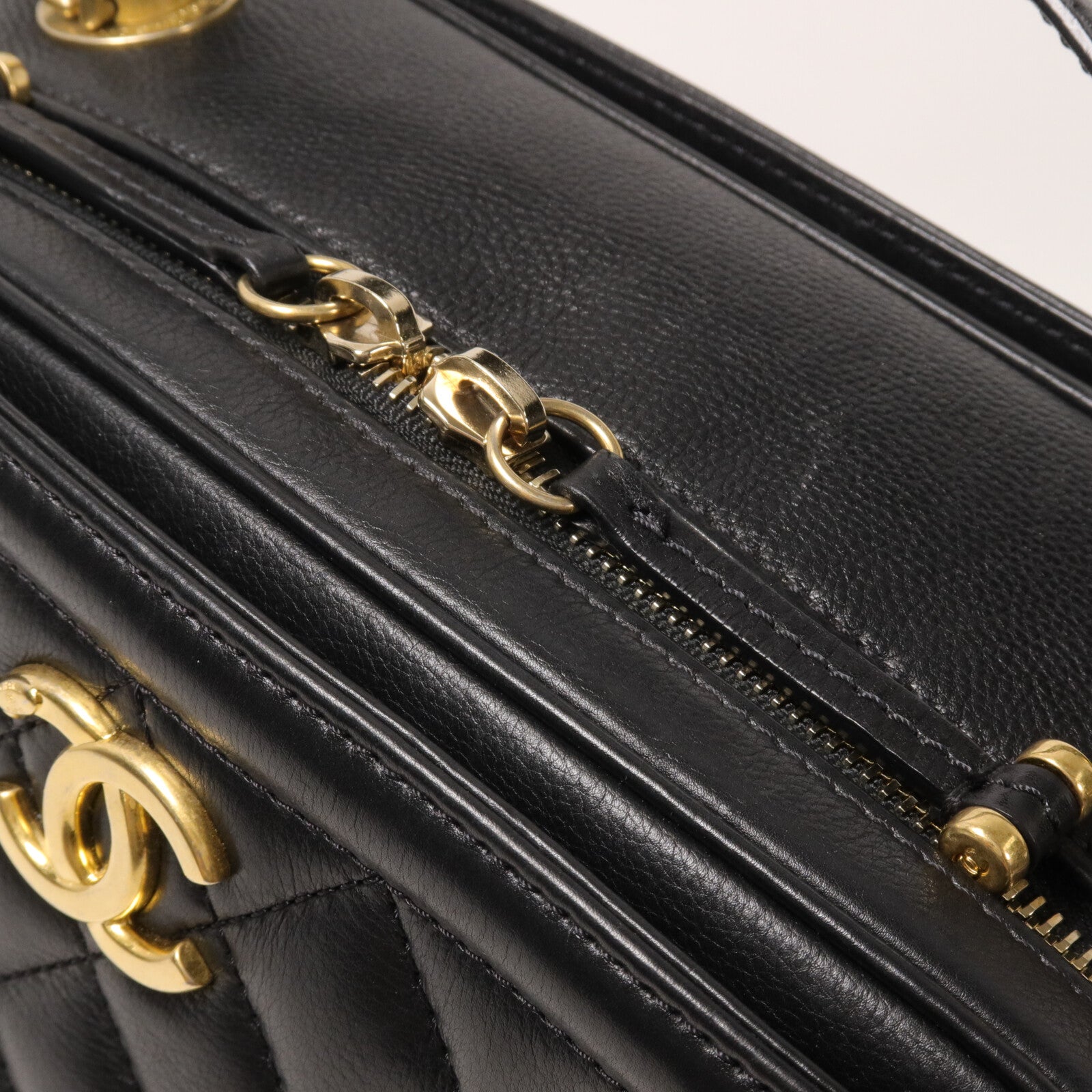 CHANEL 牛皮皮革2 Way Shoulder Bag鏈帶肩背袋