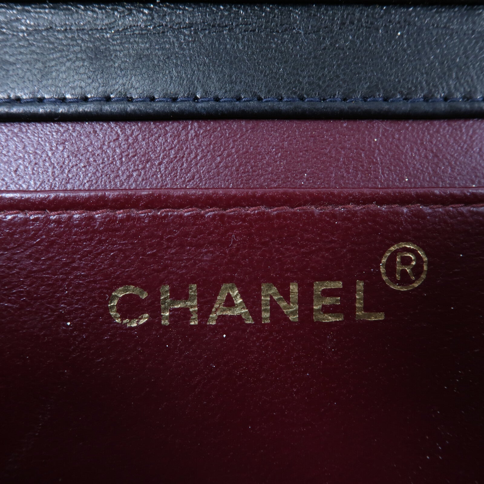 CHANEL 羊皮皮革Vintage Chain Shoulder鏈帶肩背袋