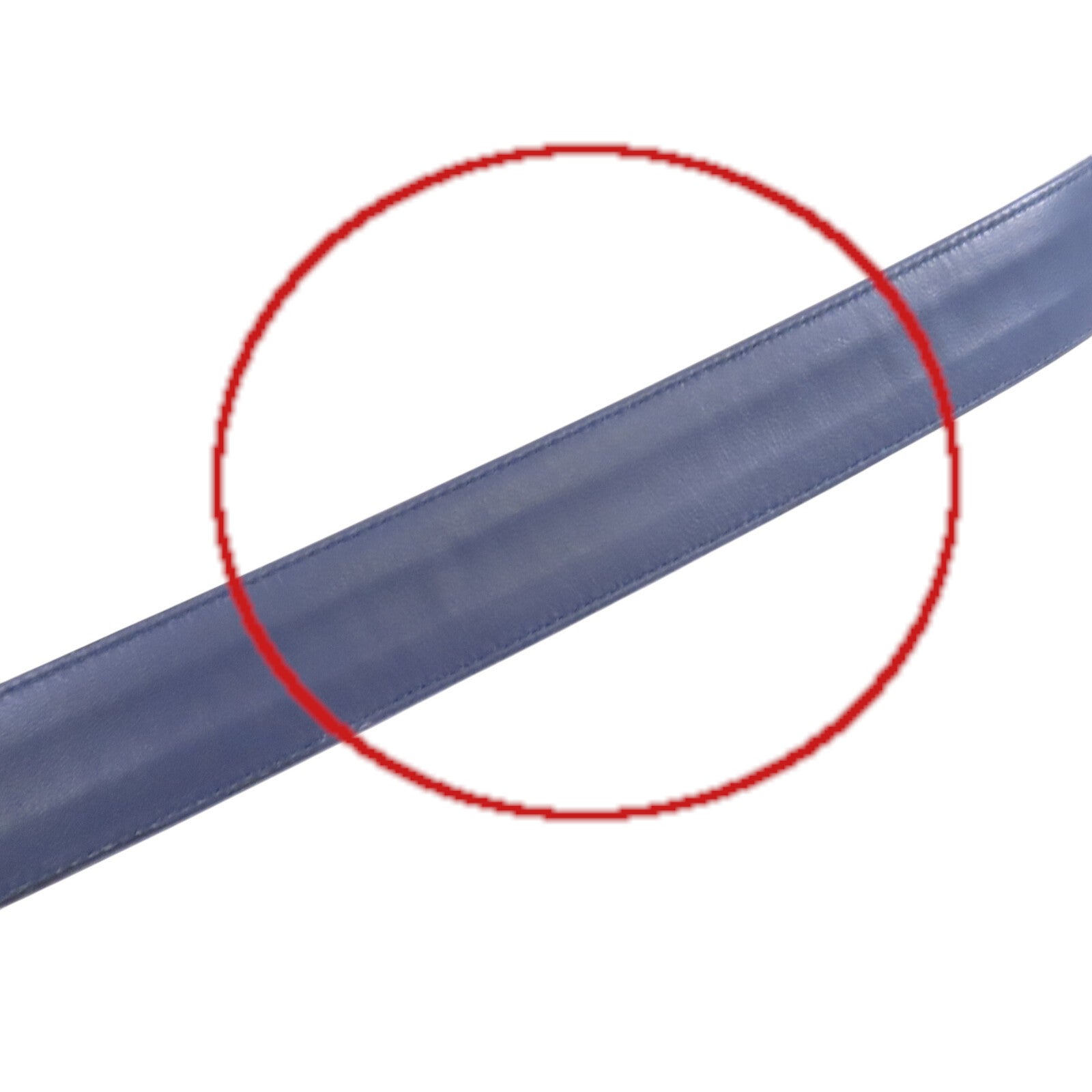 PRADA 緞質Lady Belt 銀扣皮帶