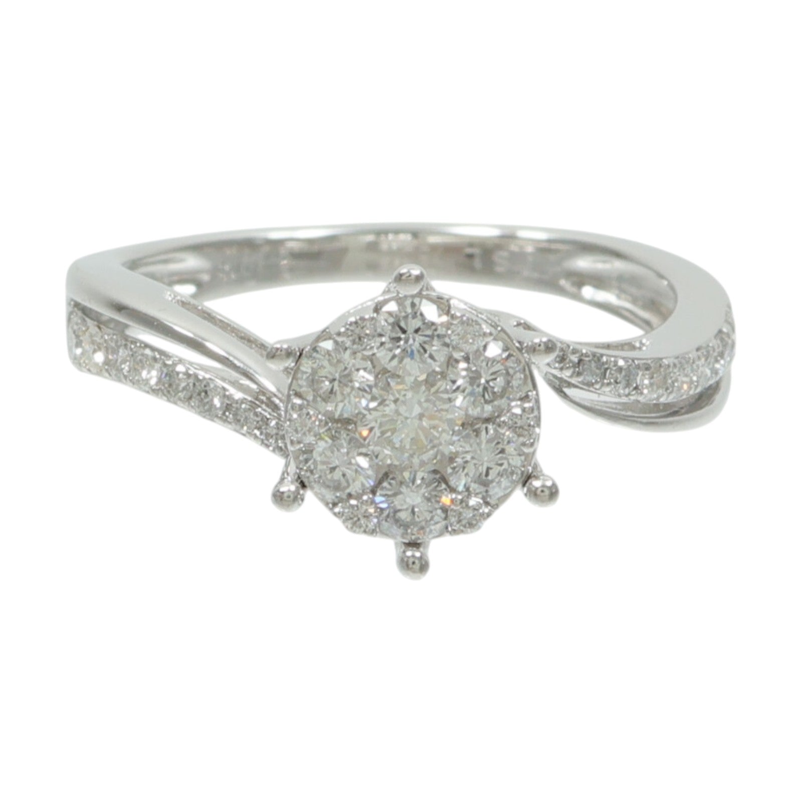 JEWELRY 18K白金Diamond Ring鑽石戒指