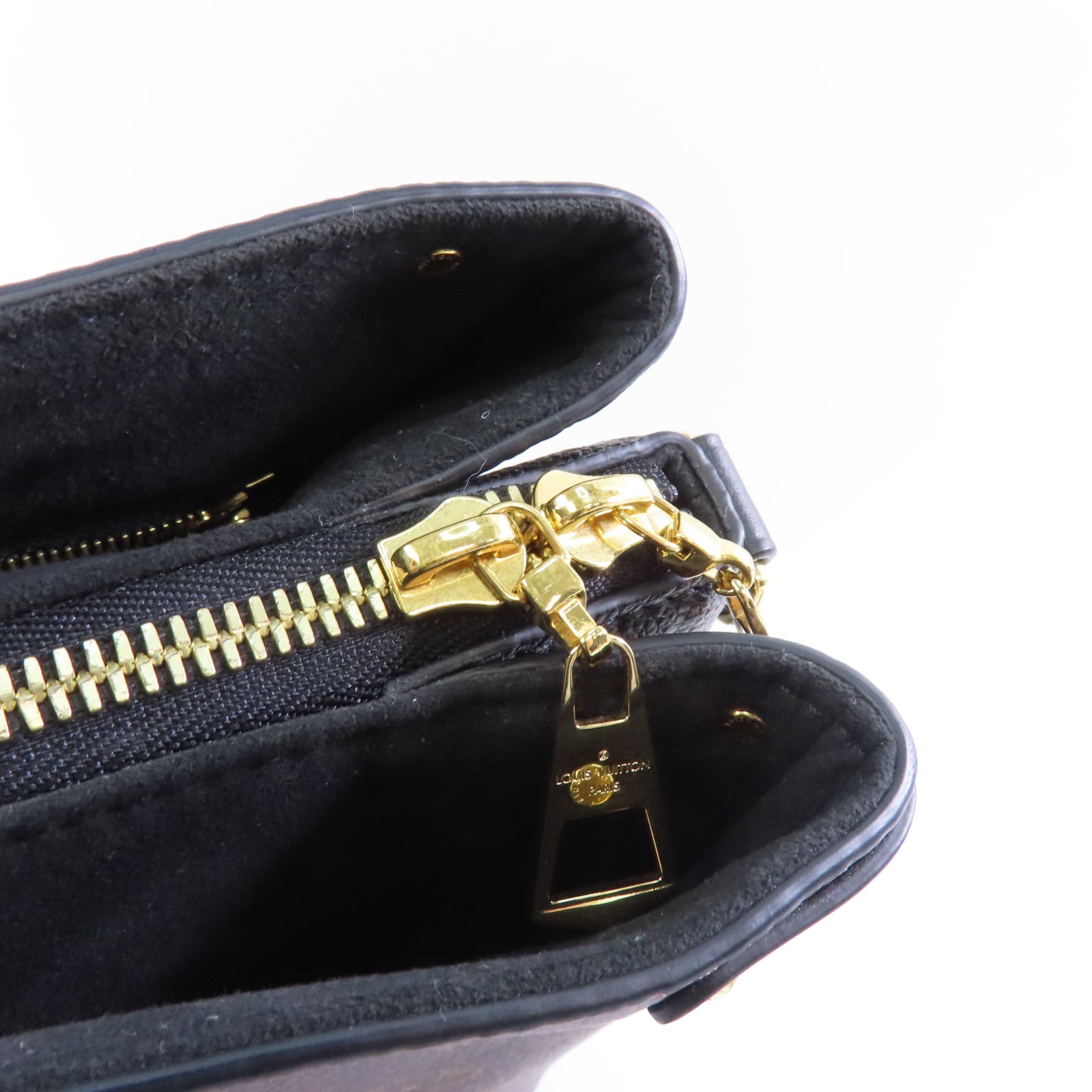 LOUIS VUITTON Monogram Soufflot MM金扣手挽肩背兩用袋啡色