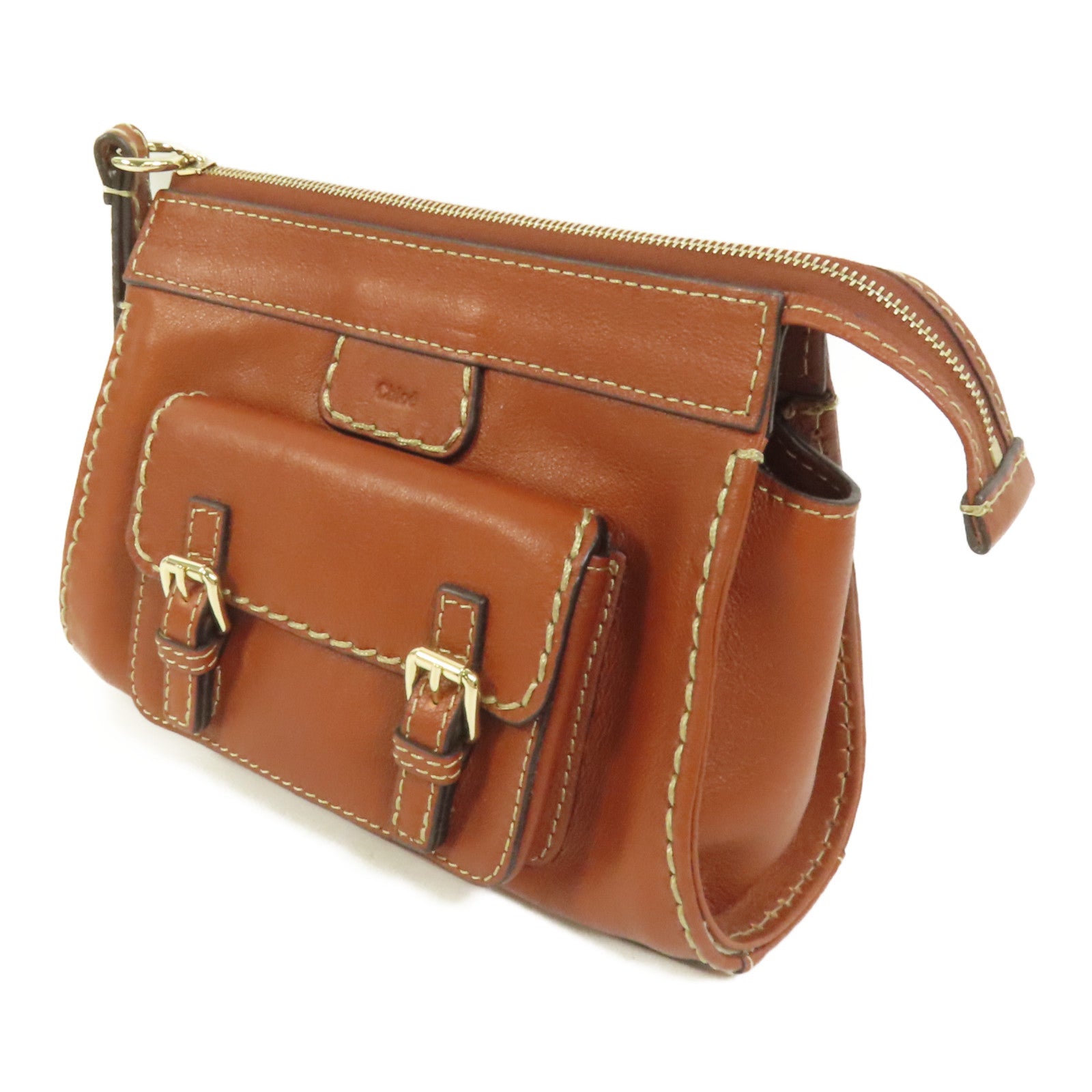 Chloe 牛皮皮革Clutch Bag手拿包