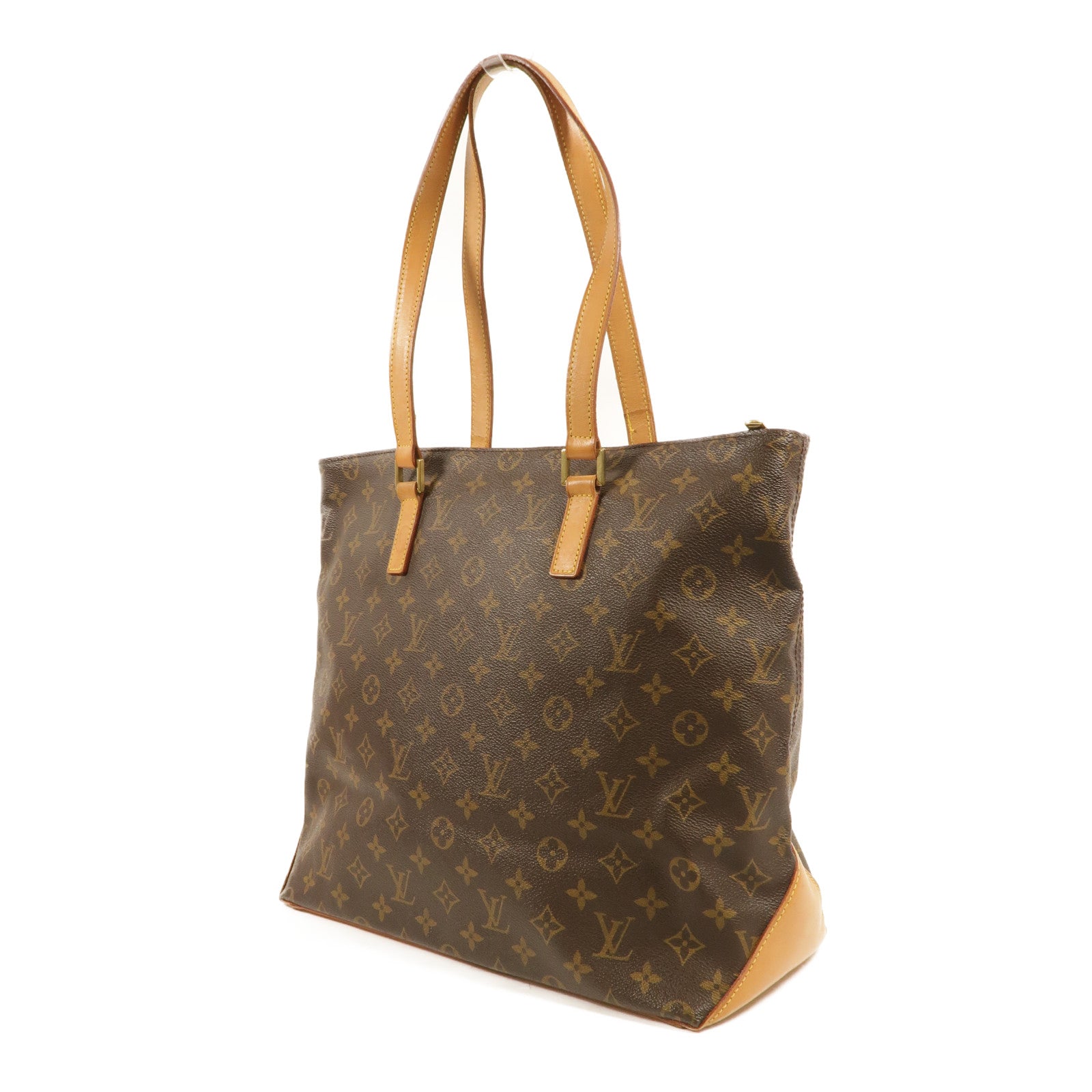 LOUIS VUITTON Monogram Cabas Alto金扣肩背袋