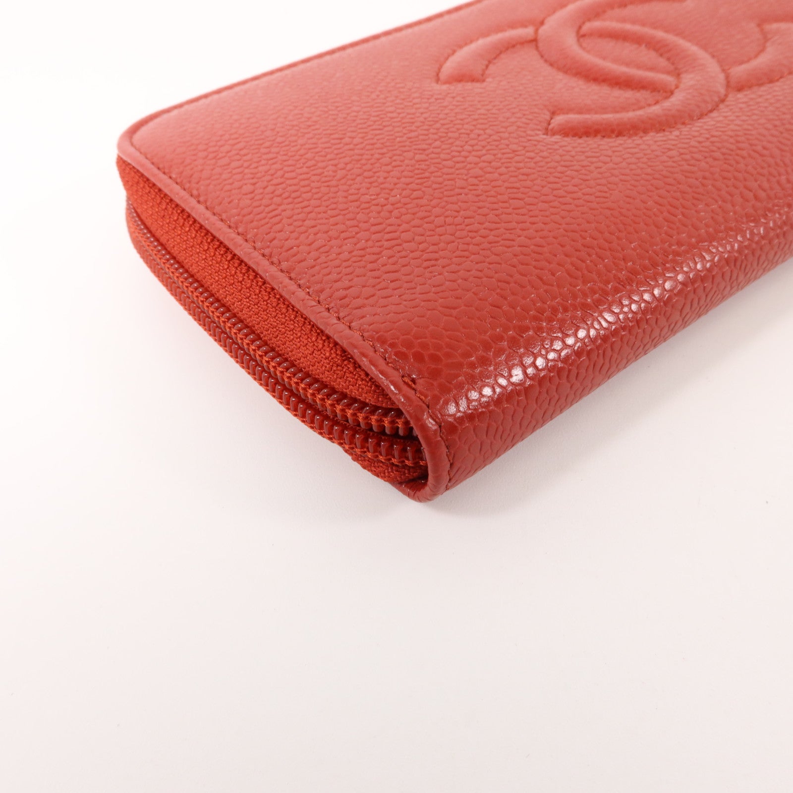 CHANEL 牛皮皮革Timeless CC Zipper Wallet長錢包