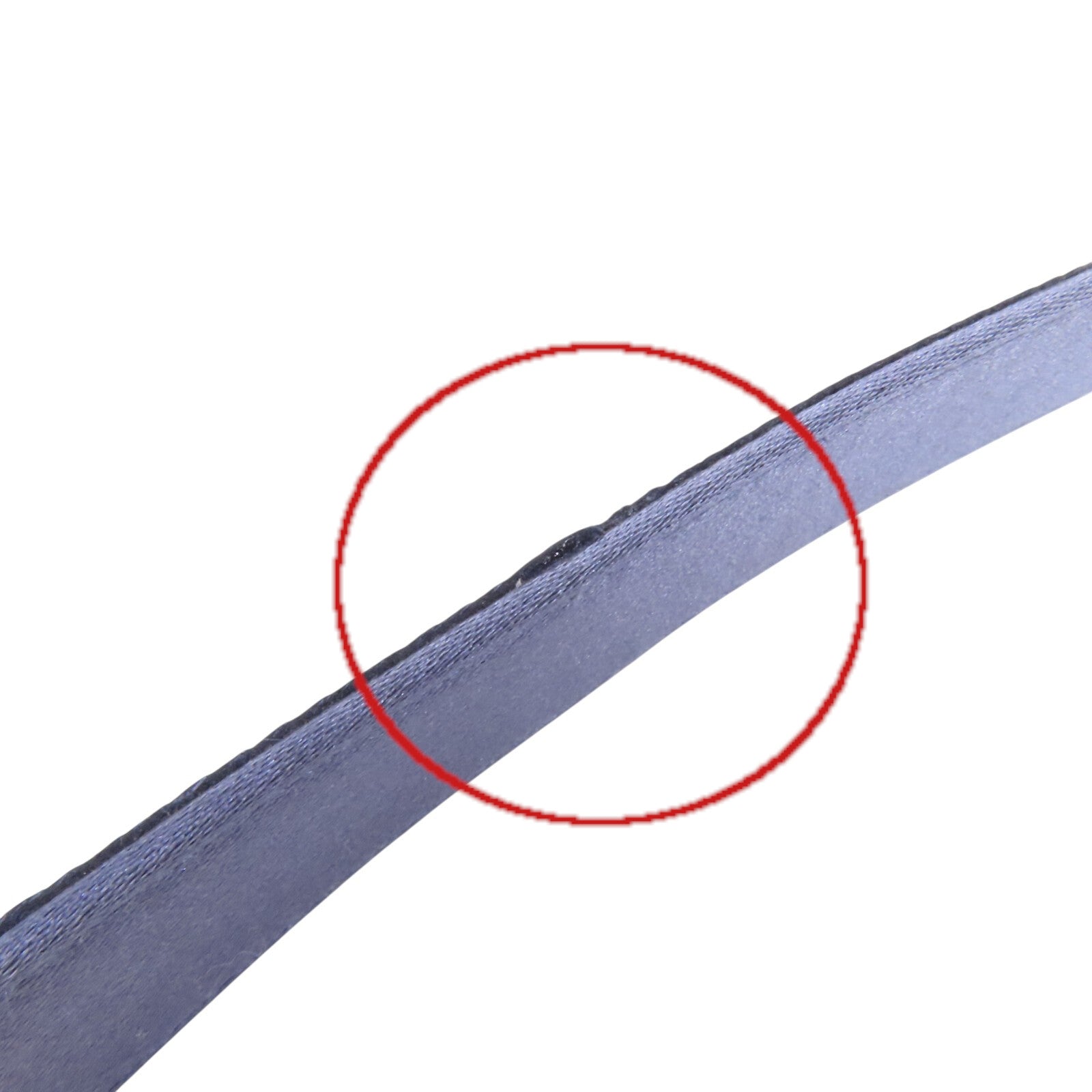 PRADA 緞質Lady Belt 銀扣皮帶