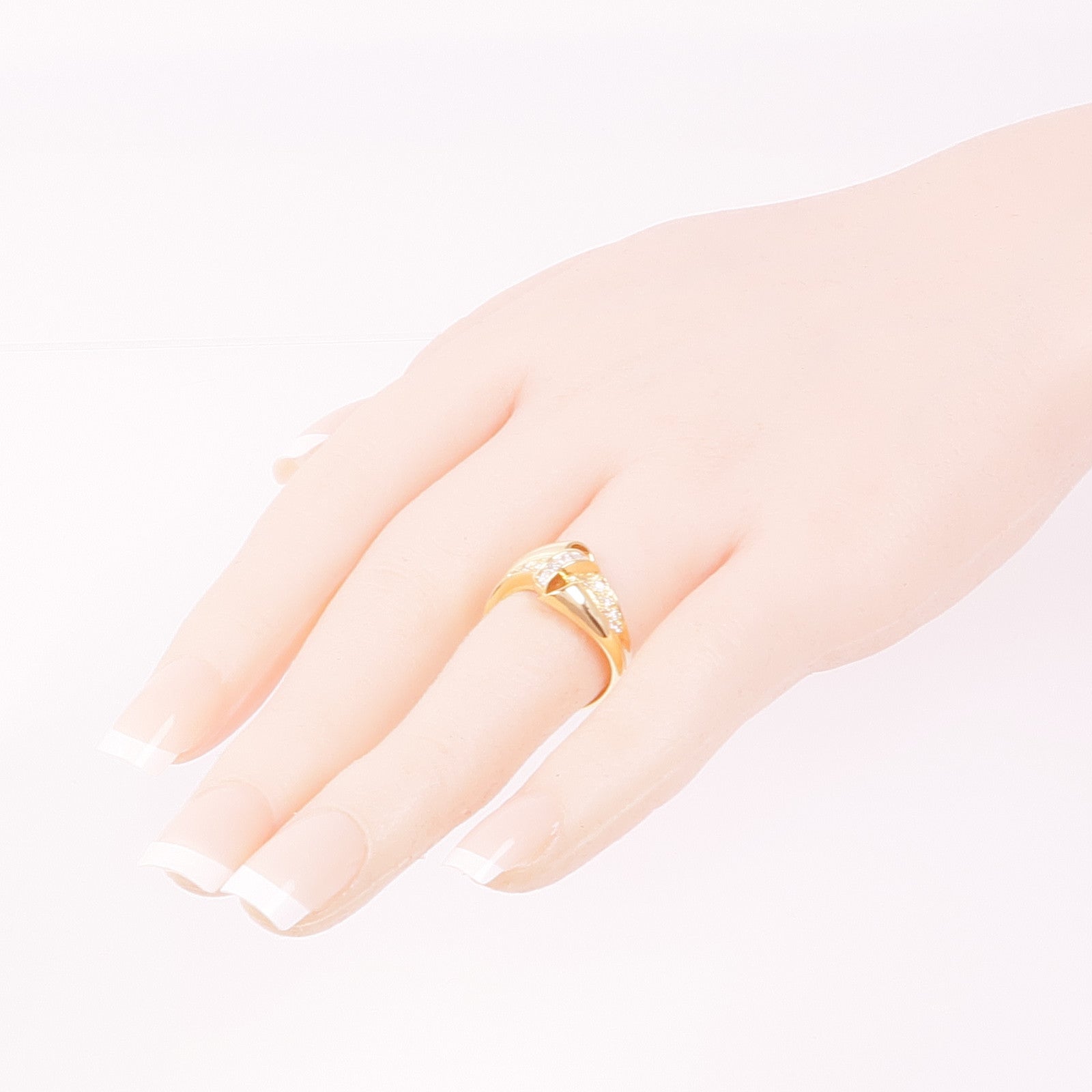 JEWELRY 18K玫瑰金Diamond Ring鑽石戒指US#6.5