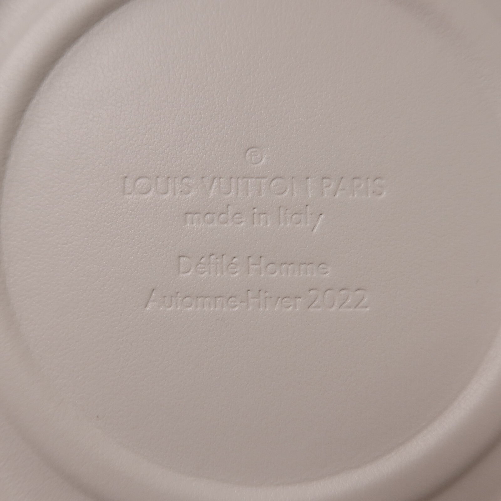LOUIS VUITTON 塗層帆布/牛皮皮革Paint Can銀扣手挽肩背兩用袋