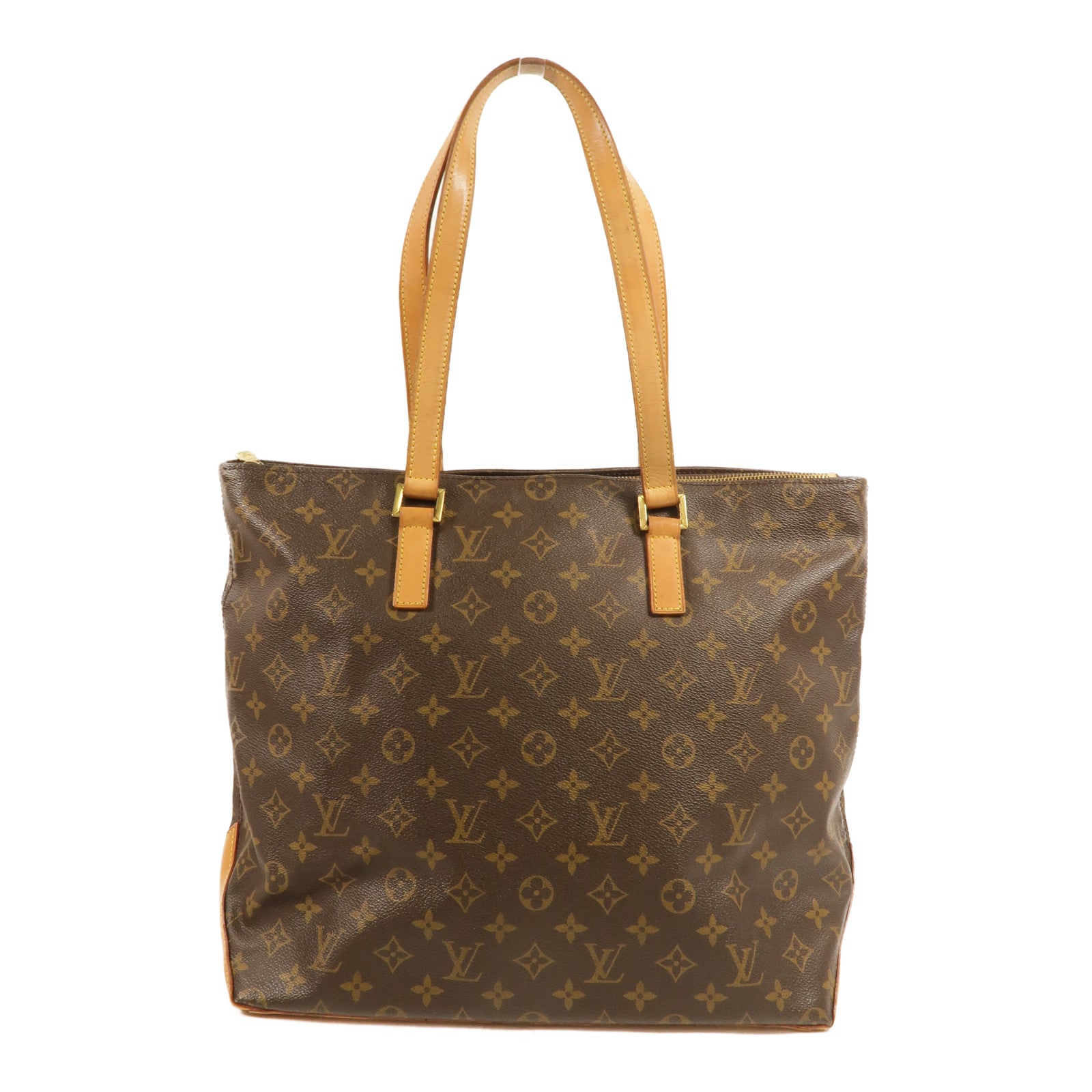 LOUIS VUITTON Monogram Cabas Alto金扣肩背袋