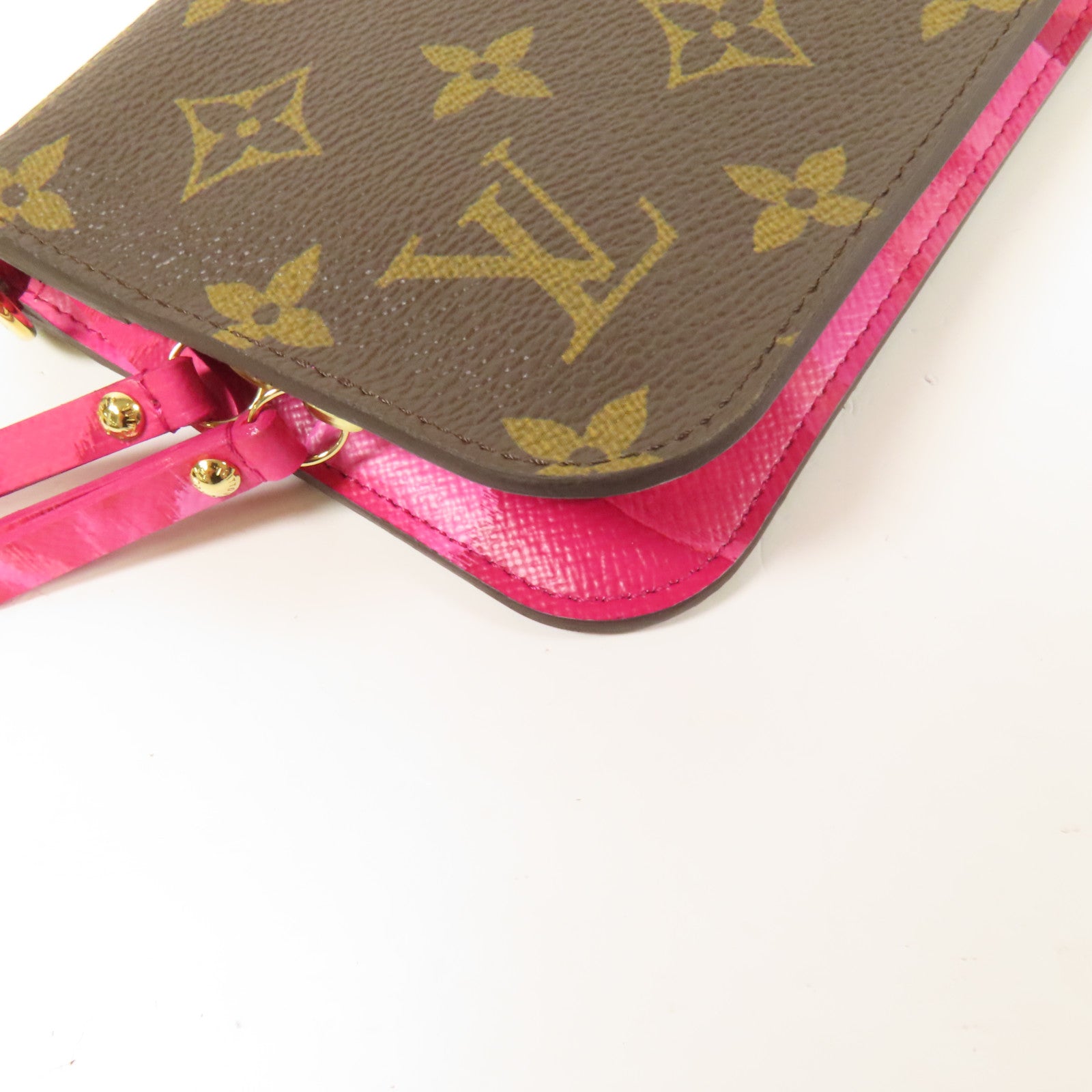 LOUIS VUITTON Monogram Long Wallet金扣長錢包