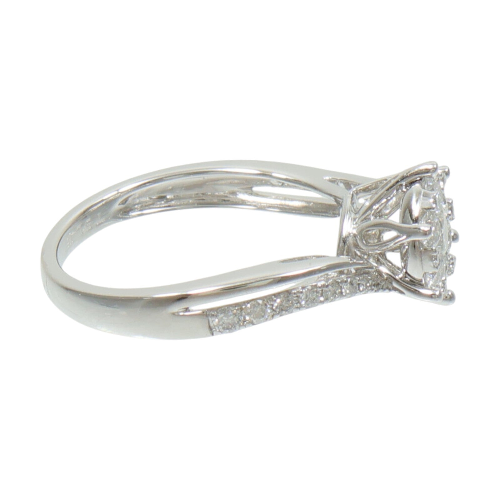 JEWELRY 18K白金Diamond Ring鑽石戒指