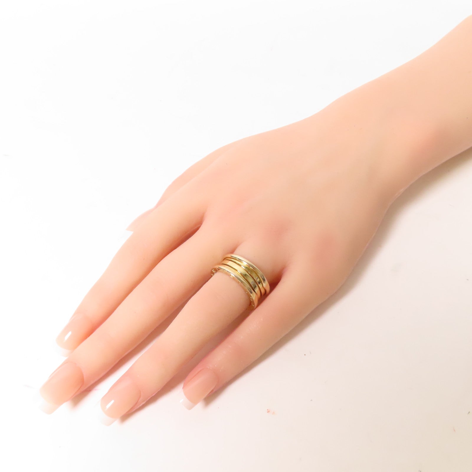 BVLGARI 18K黃金B-zero1戒指US#/BVLGARI#56