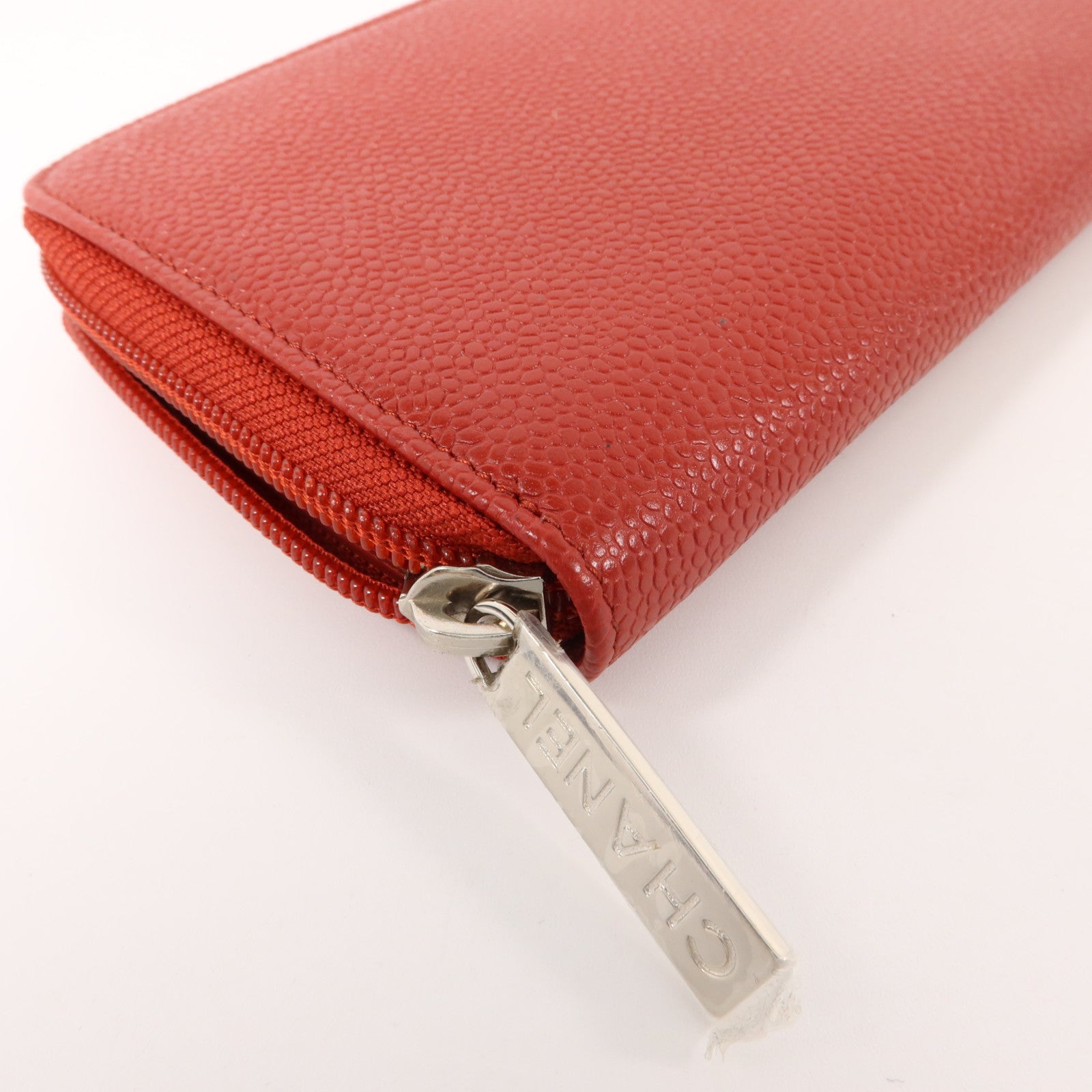 CHANEL 牛皮皮革Timeless CC Zipper Wallet長錢包