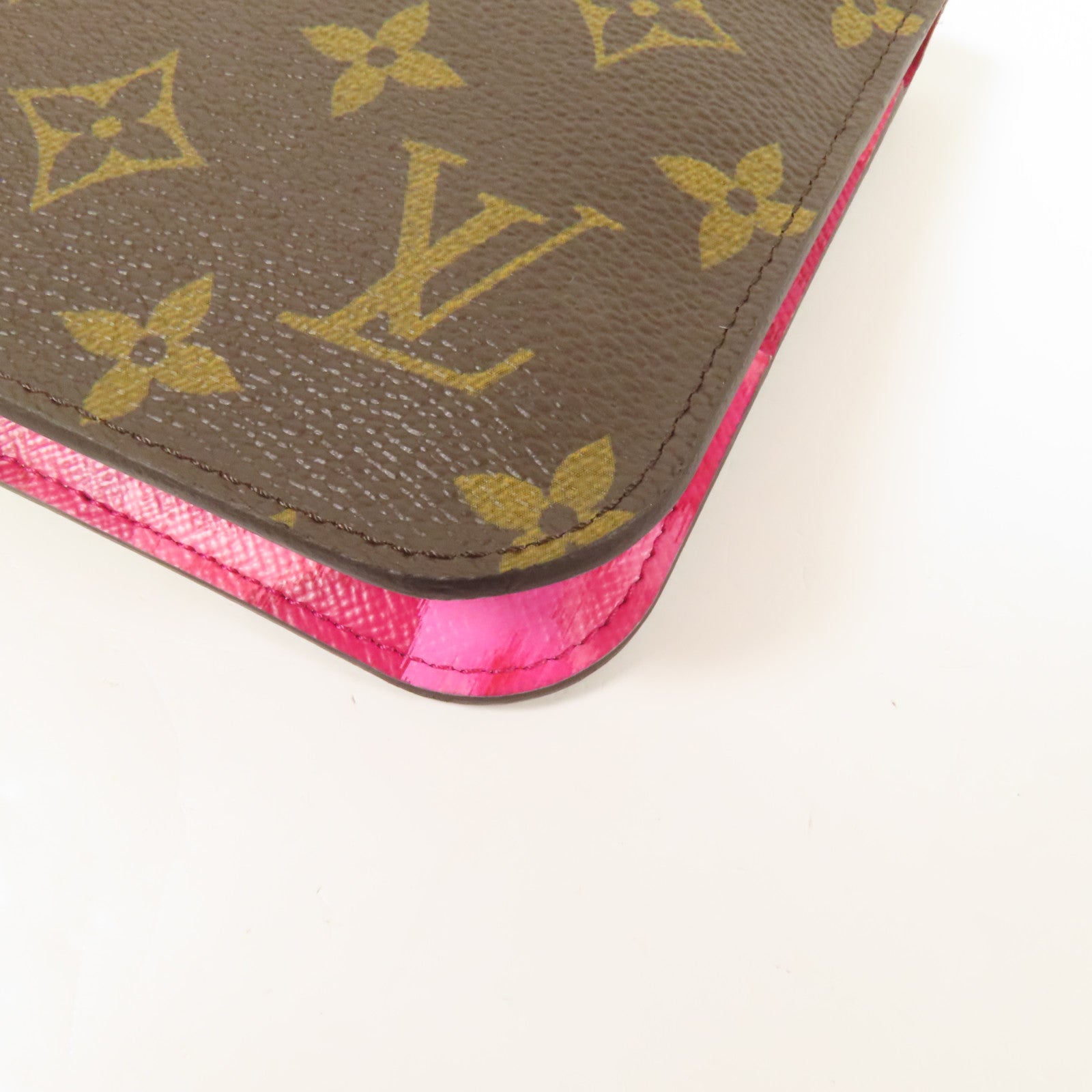 LOUIS VUITTON Monogram Long Wallet金扣長錢包