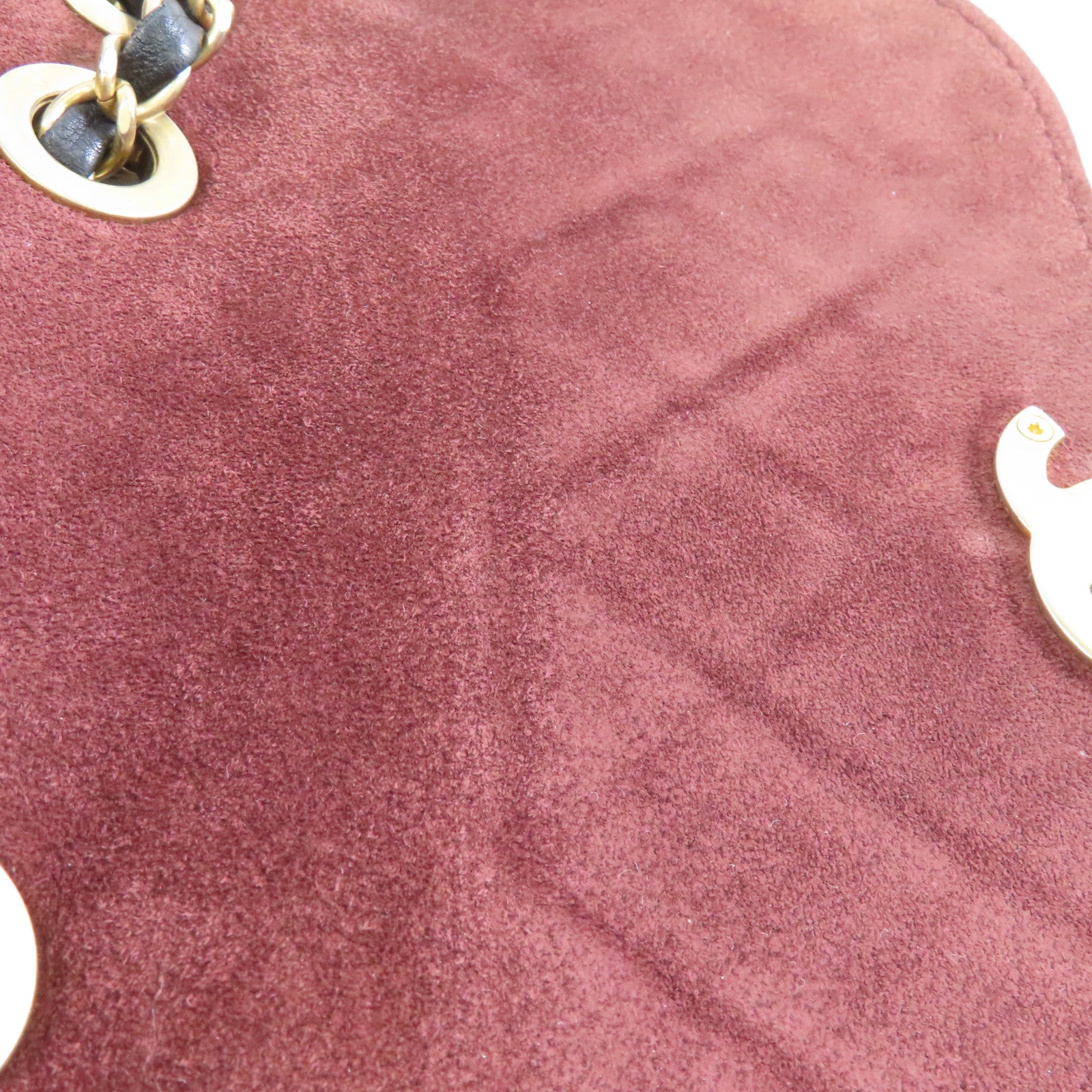 CHANEL 【激減優惠】菱格牛皮皮革Chain Shoulder Bag金扣鏈帶肩背袋黑色