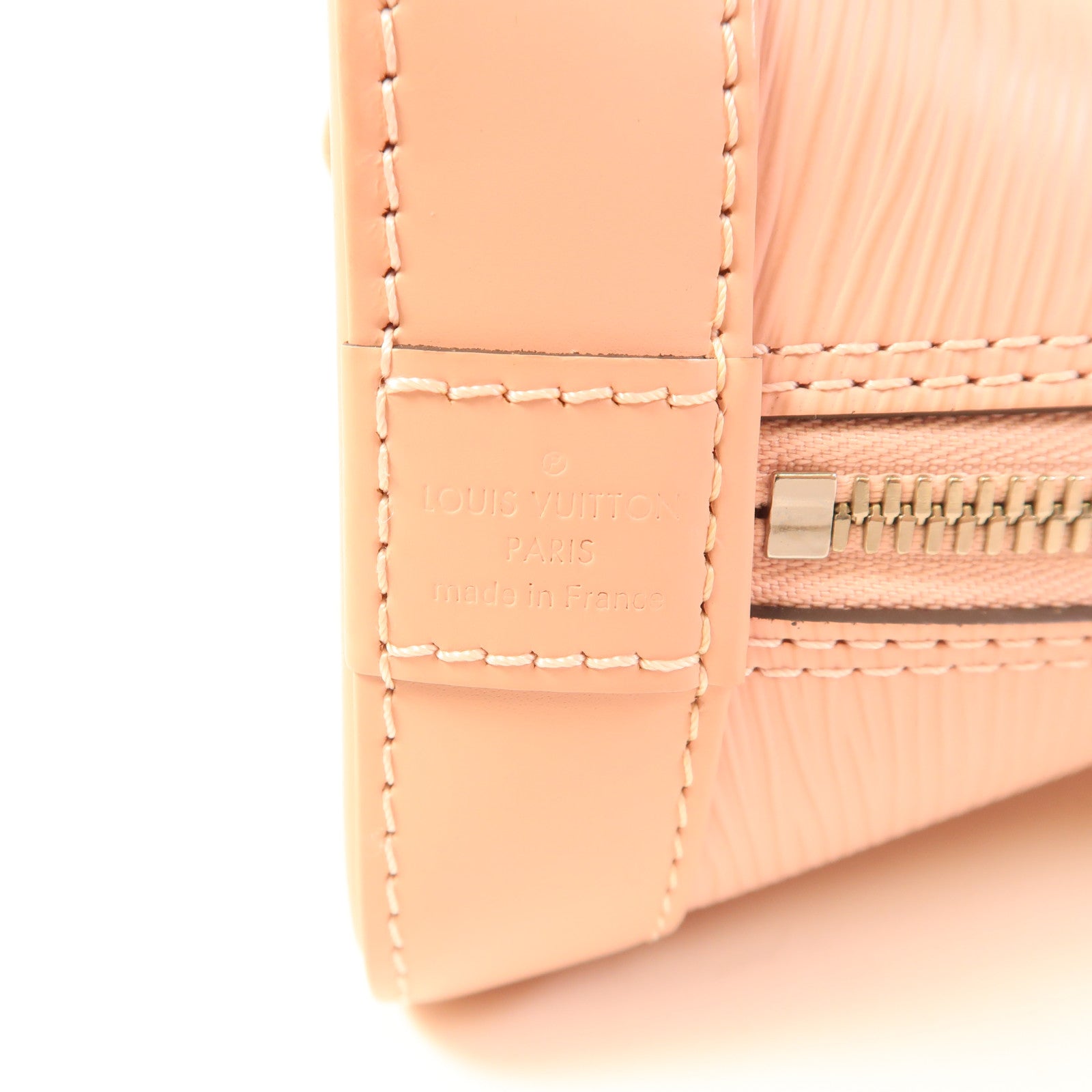 LOUIS VUITTON Epi Alma BB銀扣手挽肩背兩用袋