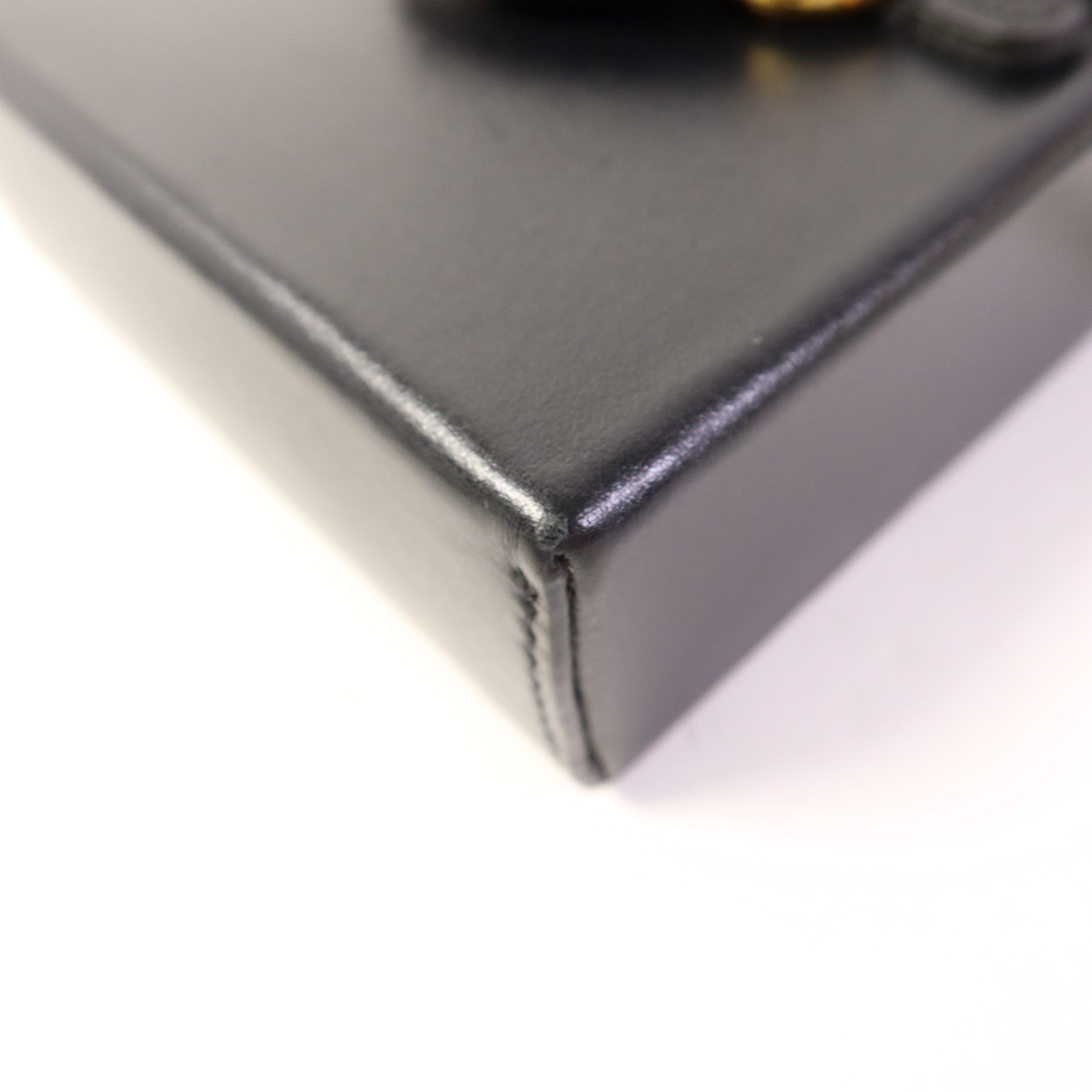 GUCCI 牛皮皮革Horsebit 1955 Mini金扣肩背袋