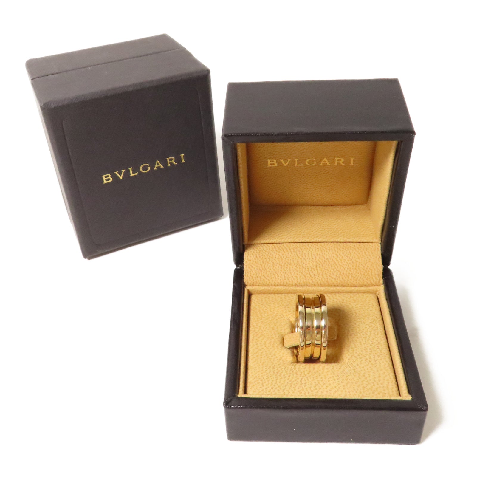 BVLGARI 18K黃金B-zero1戒指US#/BVLGARI#56