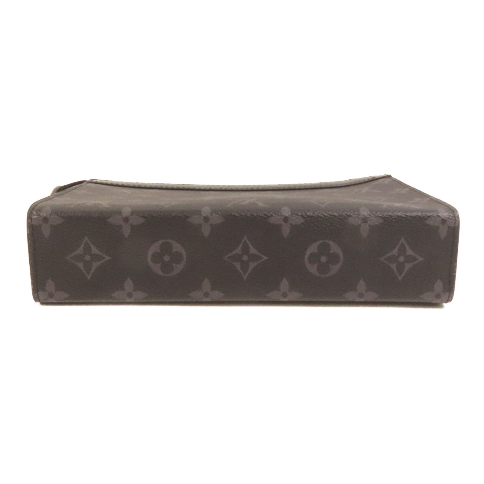 LOUIS VUITTON Monogram Eclipse Gaston銀扣肩背袋