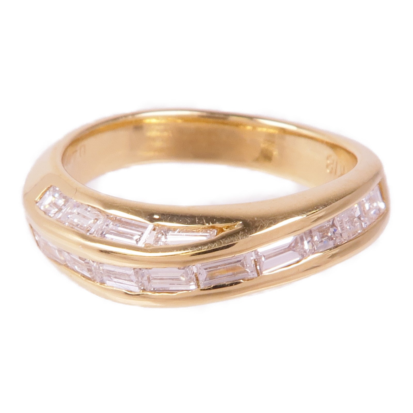 JEWELRY 18K玫瑰金Diamond Ring鑽石戒指US#5
