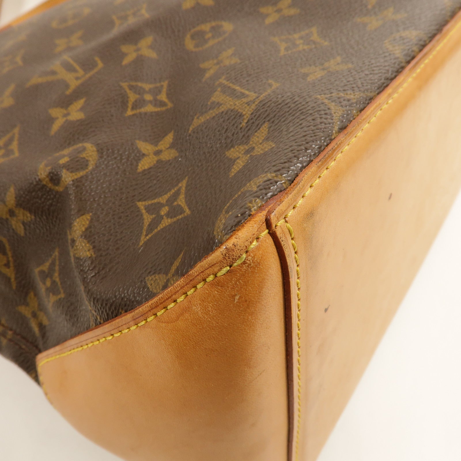 LOUIS VUITTON Monogram Cabas Alto金扣肩背袋