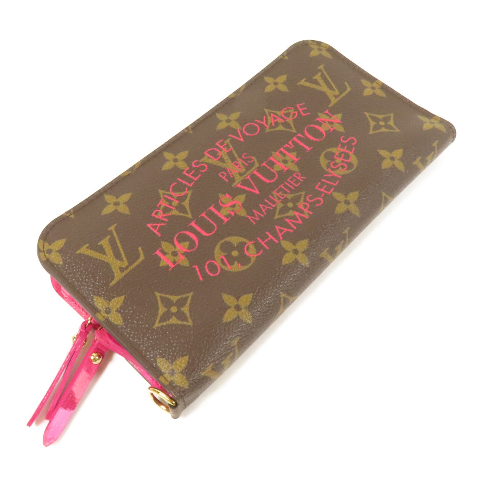 LOUIS VUITTON Monogram Long Wallet金扣長錢包