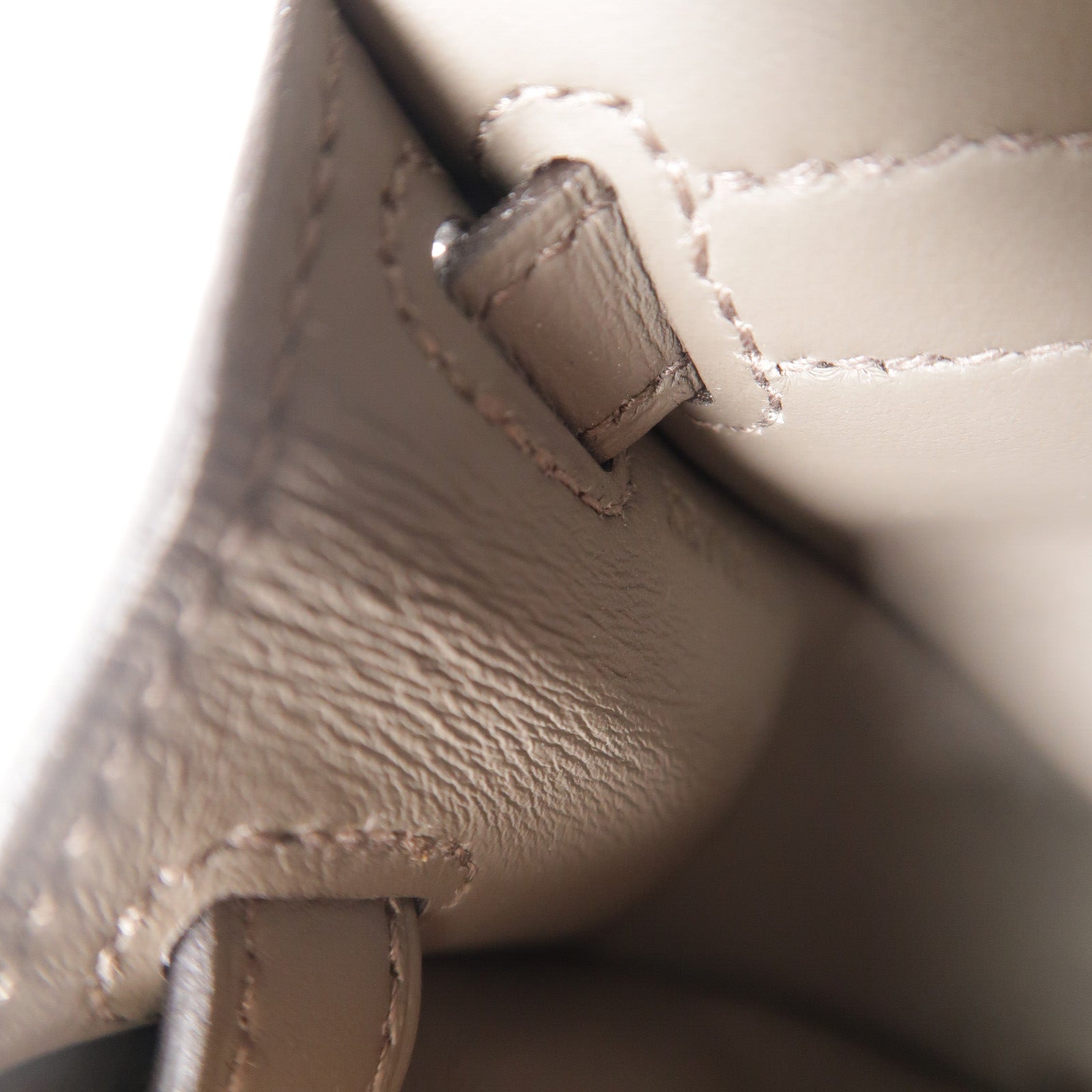HERMES Swift皮革Mini Jypsiere肩背袋Etain