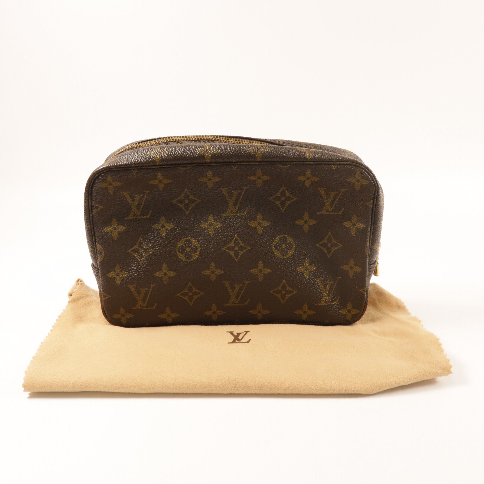 LOUIS VUITTON Monogram Monogram True Toilette 23金扣手拿包