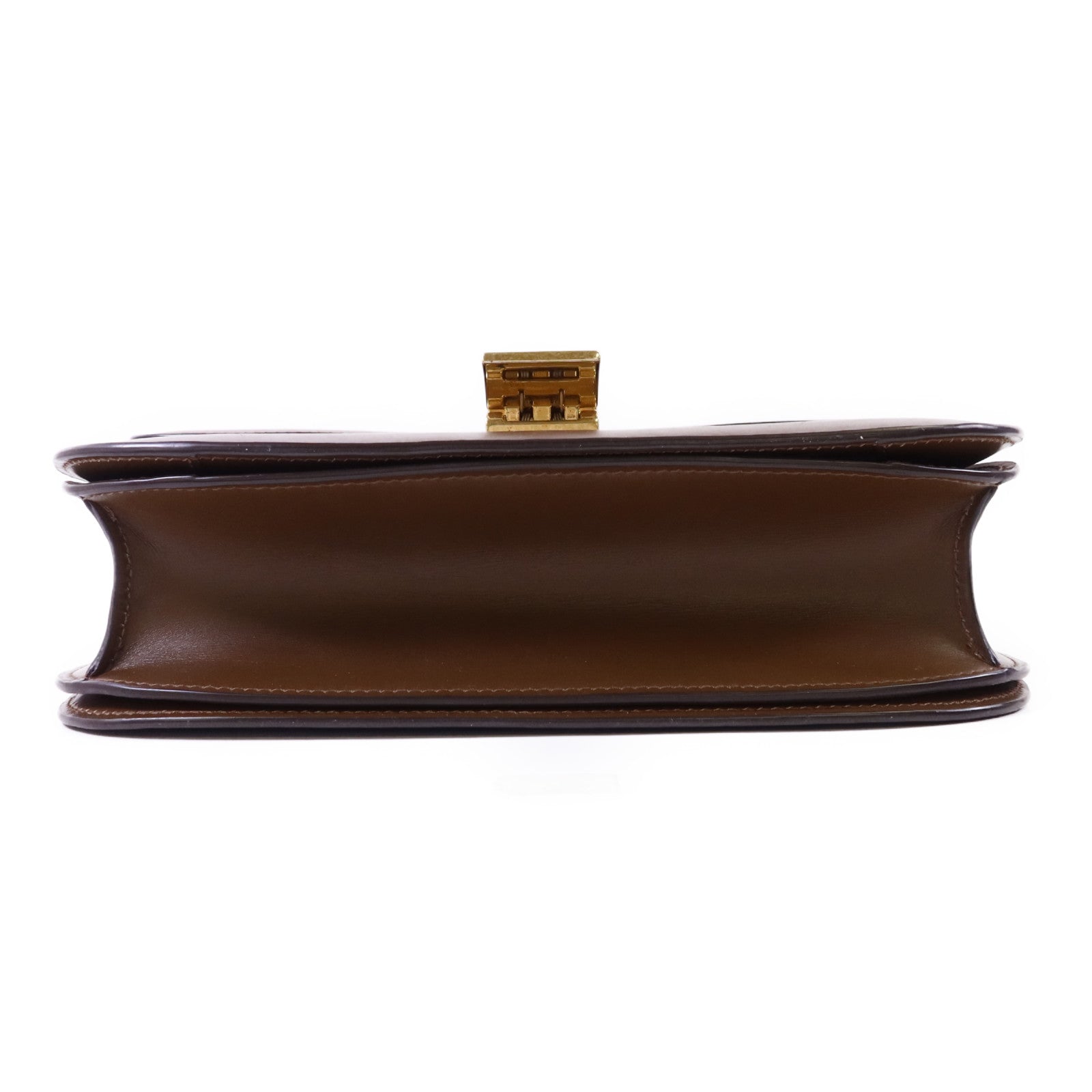 CELINE 牛皮皮革Classic Box金扣肩背袋