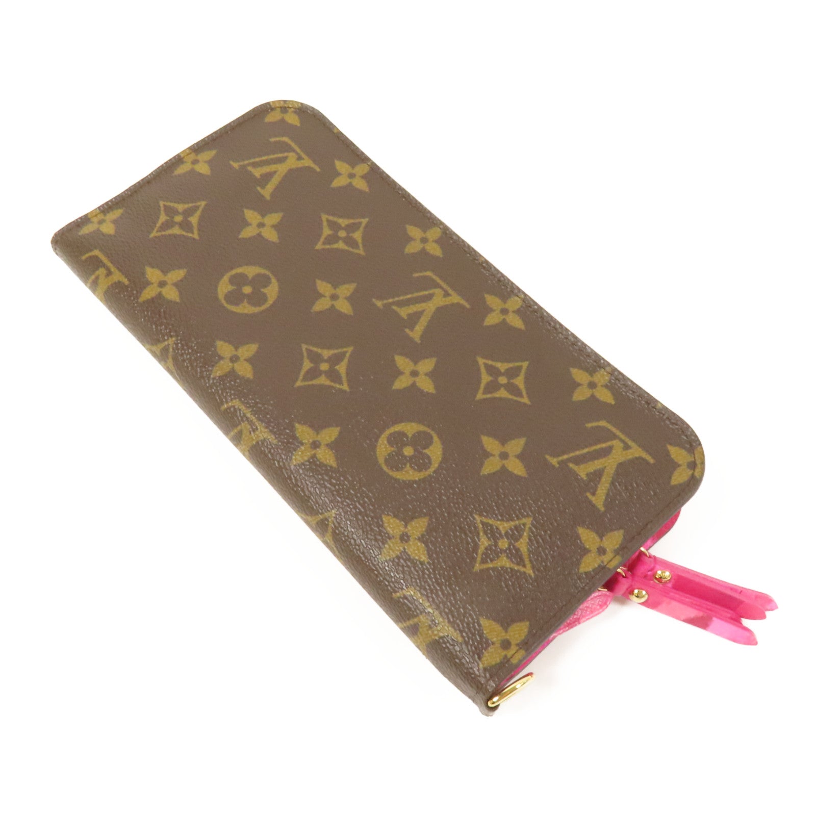 LOUIS VUITTON Monogram Long Wallet金扣長錢包