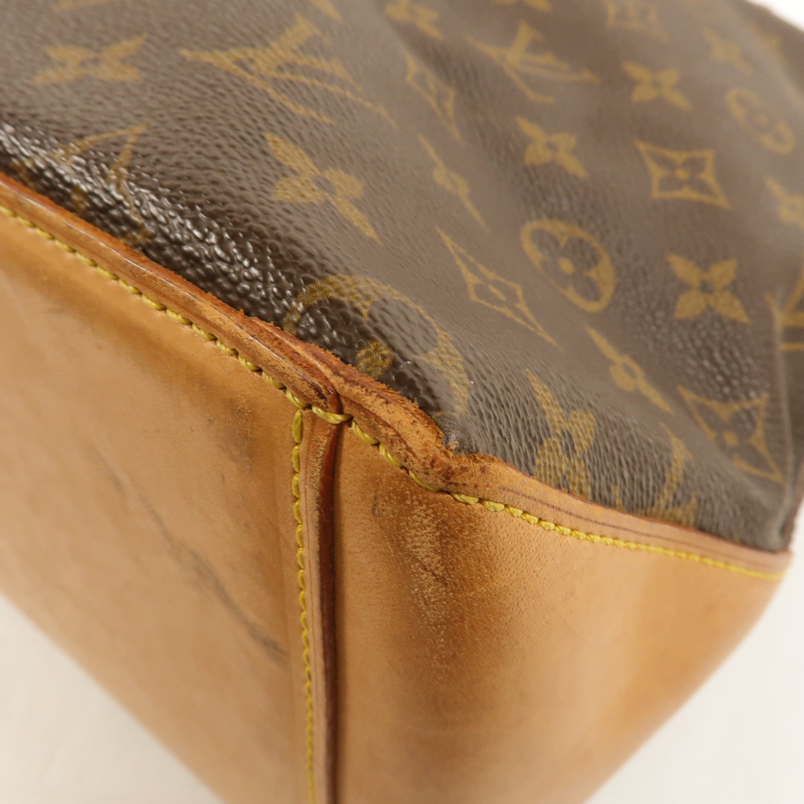 LOUIS VUITTON Monogram Cabas Alto金扣肩背袋