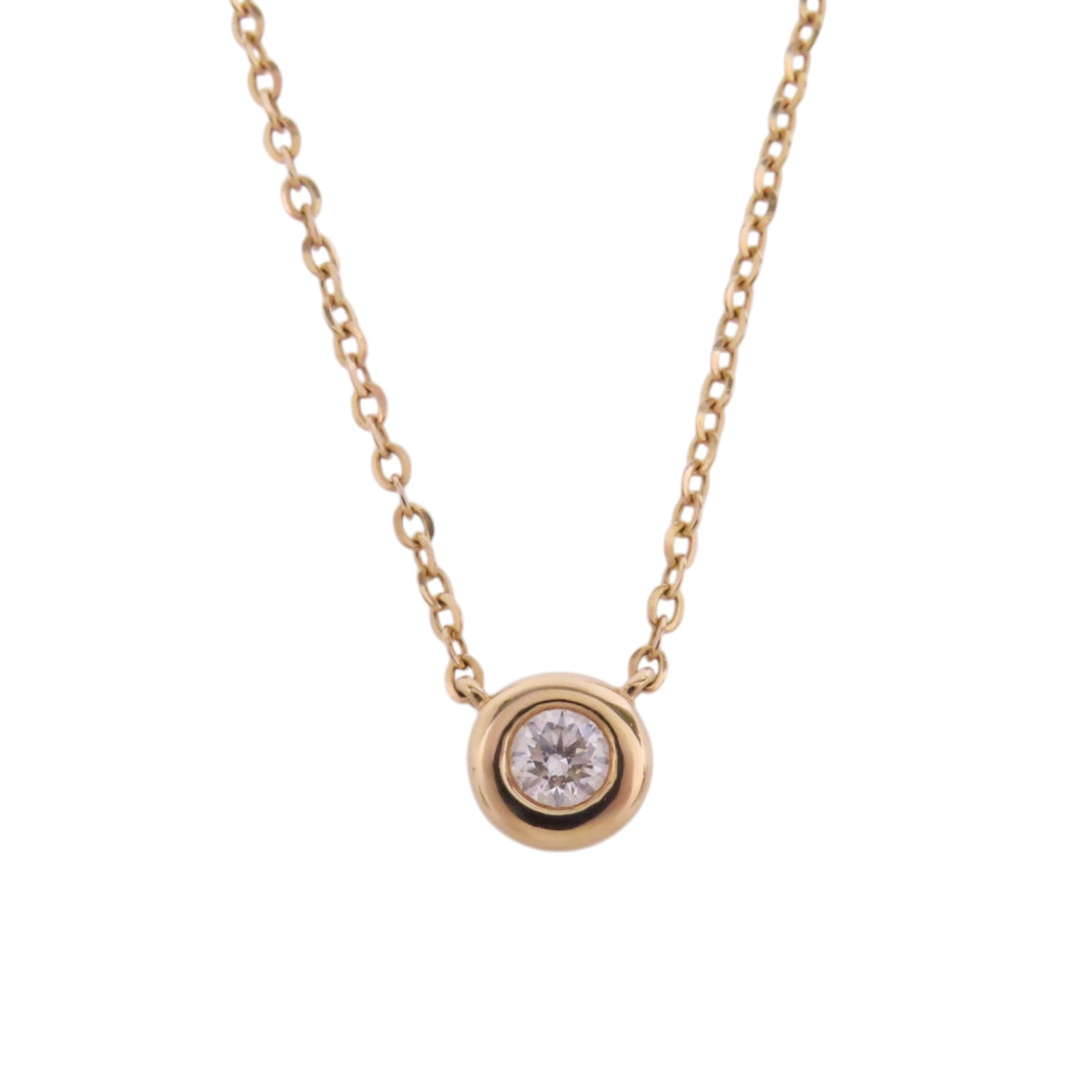 JEWELRY 18K玫瑰金Diamond Necklace鑽石項鏈