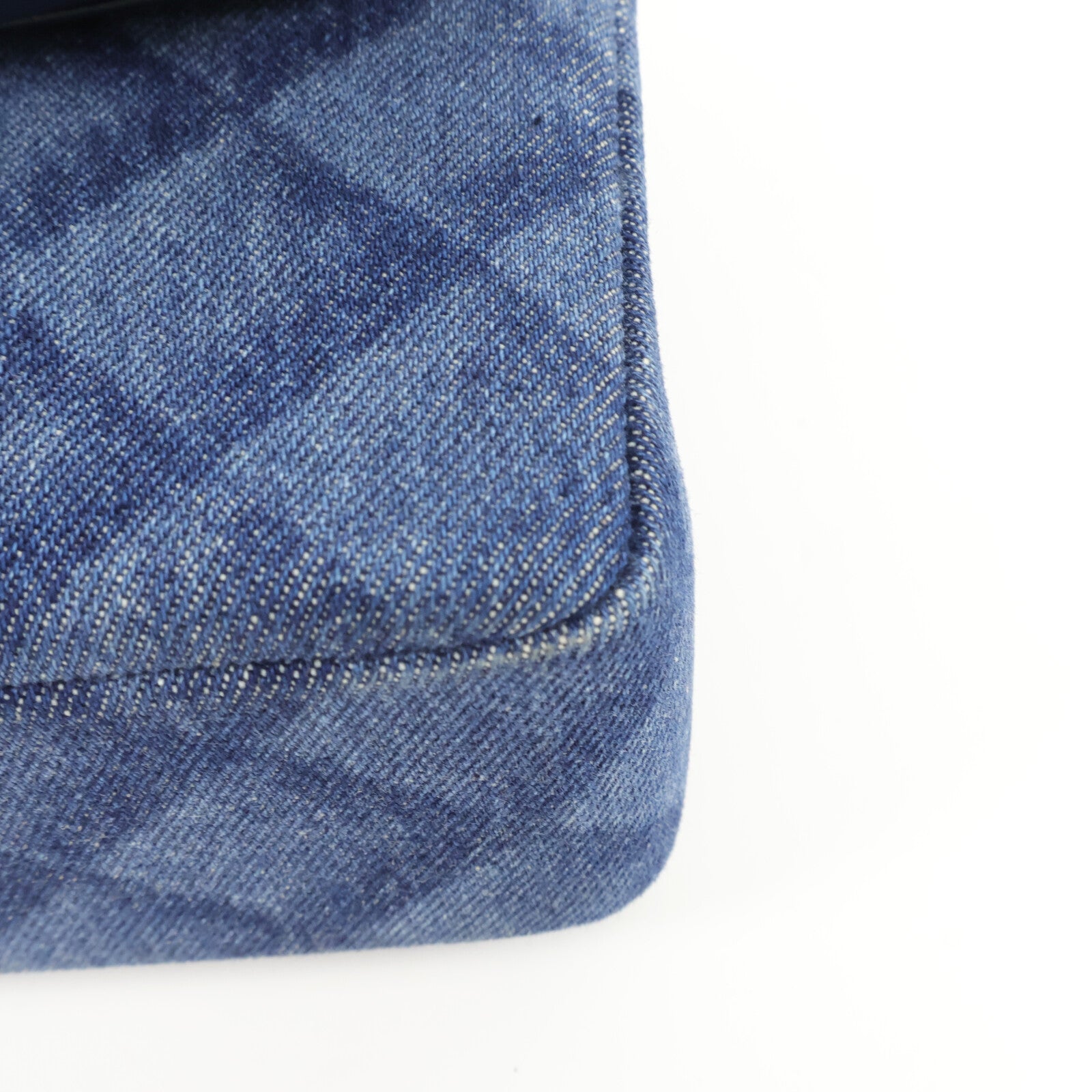 CHANEL 牛仔布Classic 25鏈帶肩背袋