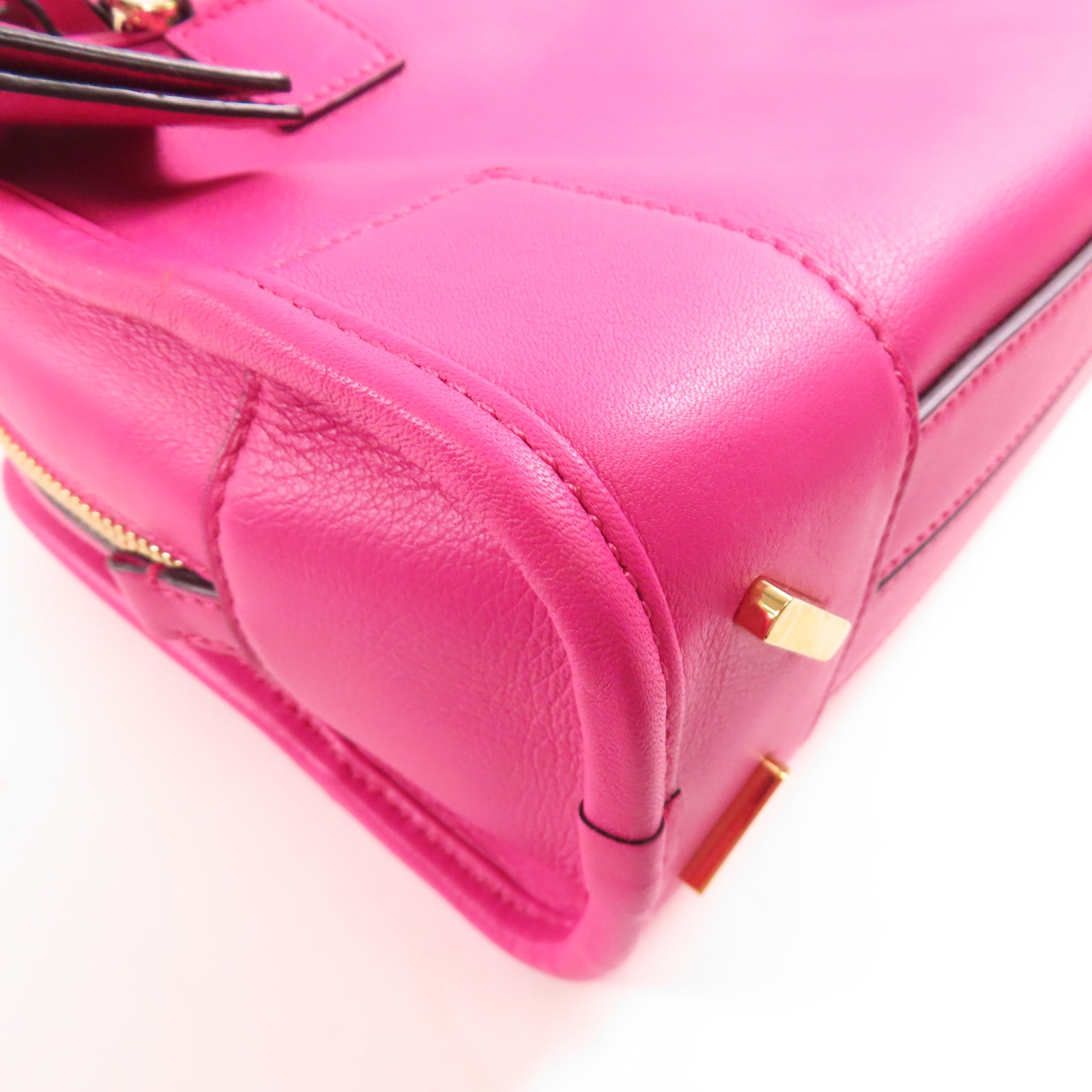 LOEWE 牛皮皮革Amazona金扣手挽肩背兩用袋