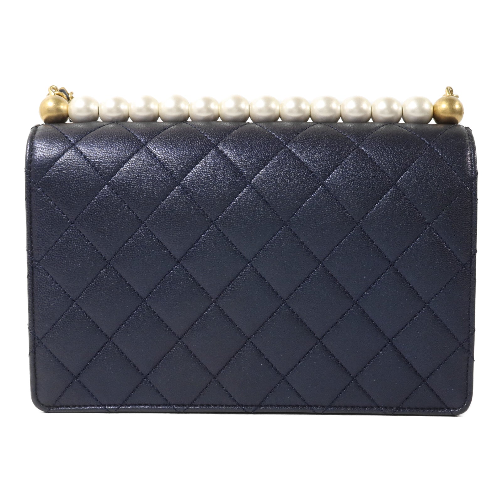CHANEL 牛皮皮革Chain Shoulder鏈帶肩背袋