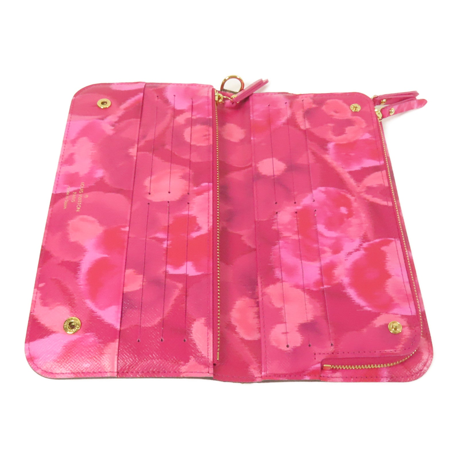 LOUIS VUITTON Monogram Long Wallet金扣長錢包