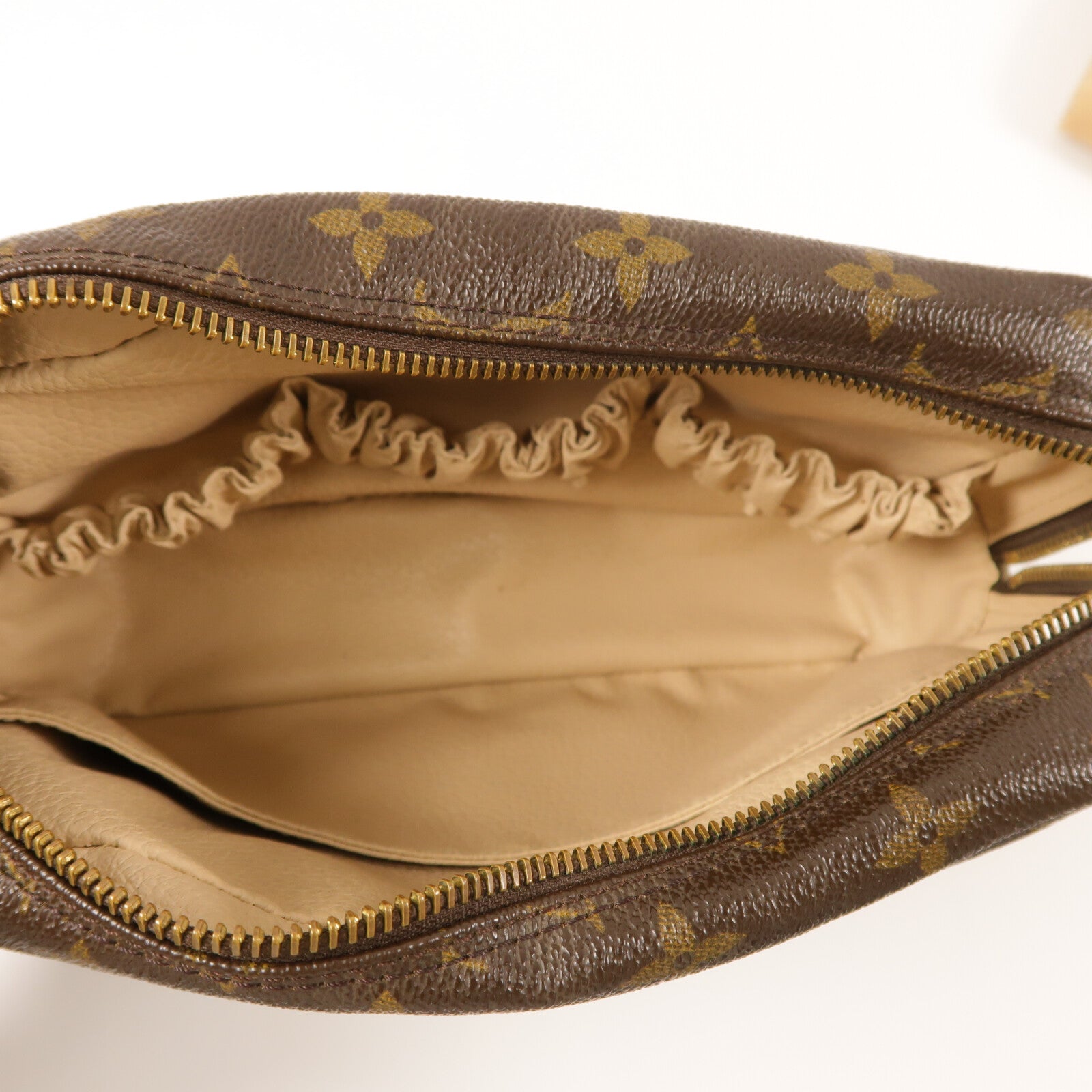 LOUIS VUITTON Monogram Monogram True Toilette 23金扣手拿包