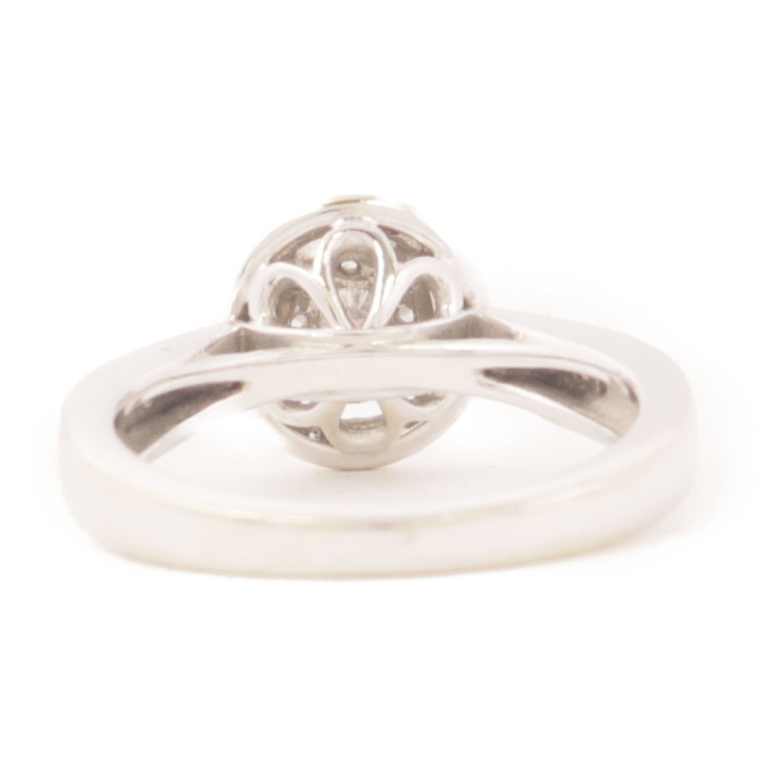 JEWELRY 14K白金/鑽石Diamon Ring戒指US#5.5