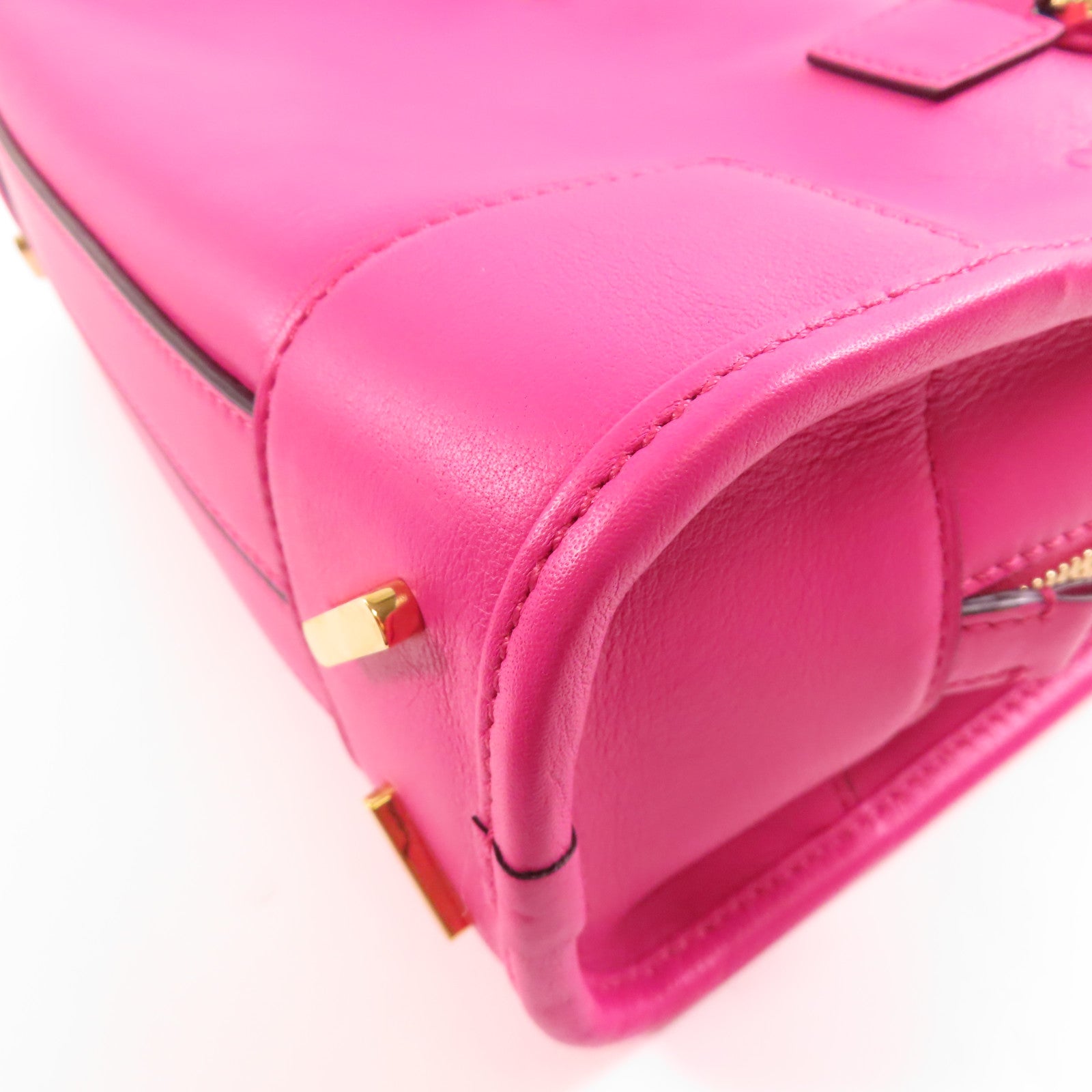 LOEWE 牛皮皮革Amazona金扣手挽肩背兩用袋