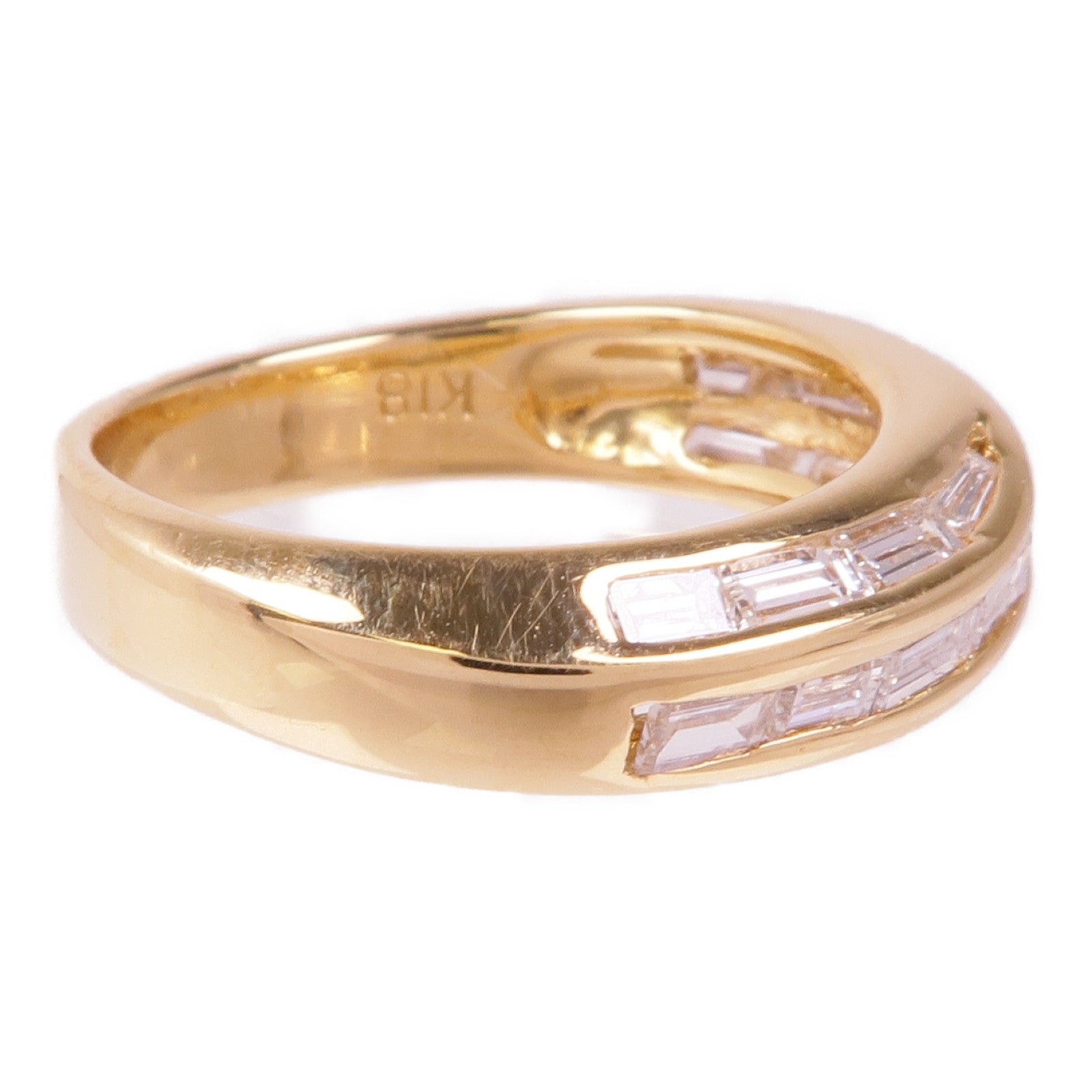 JEWELRY 18K玫瑰金Diamond Ring鑽石戒指US#5