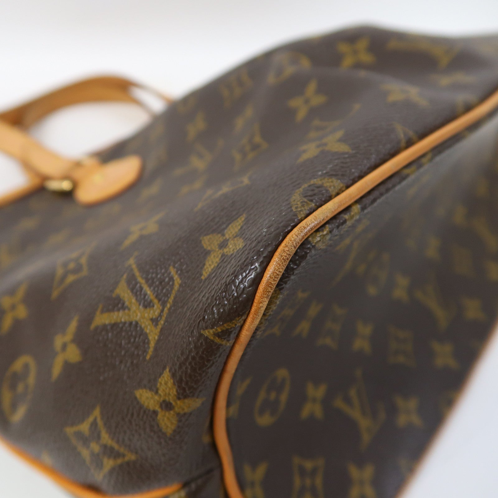 LOUIS VUITTON 【激減優惠】Monogram Palermo PM金扣手挽肩背兩用袋啡色